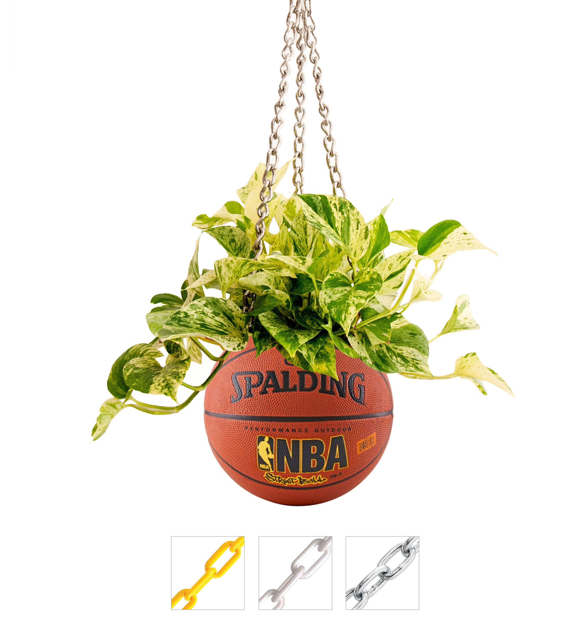Basketball Planter on www.pottedtime.com