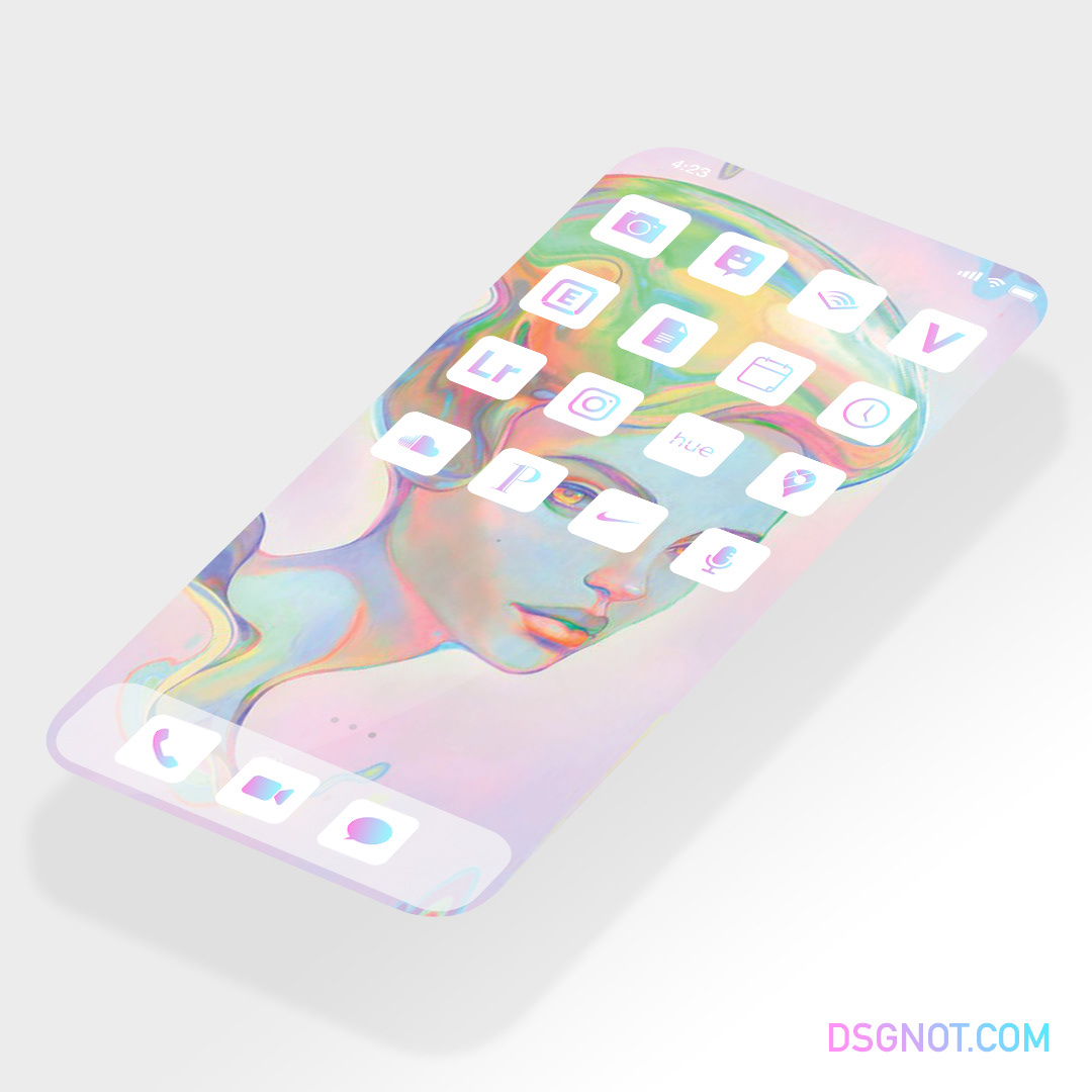 Cotton Candy set - Wallpaper art by illustrator Christian Orrillo (via Pinterest)