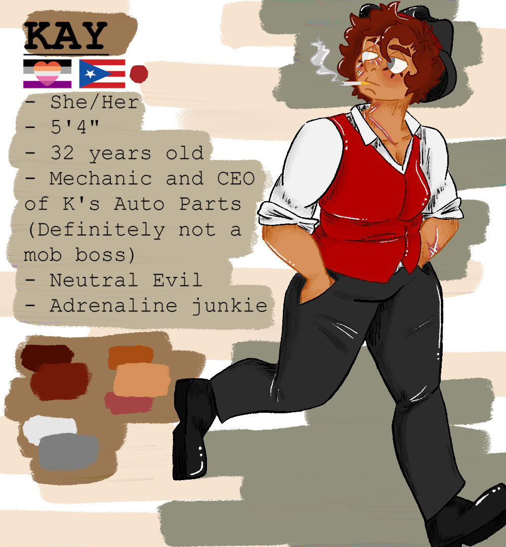Kay Character Sheet