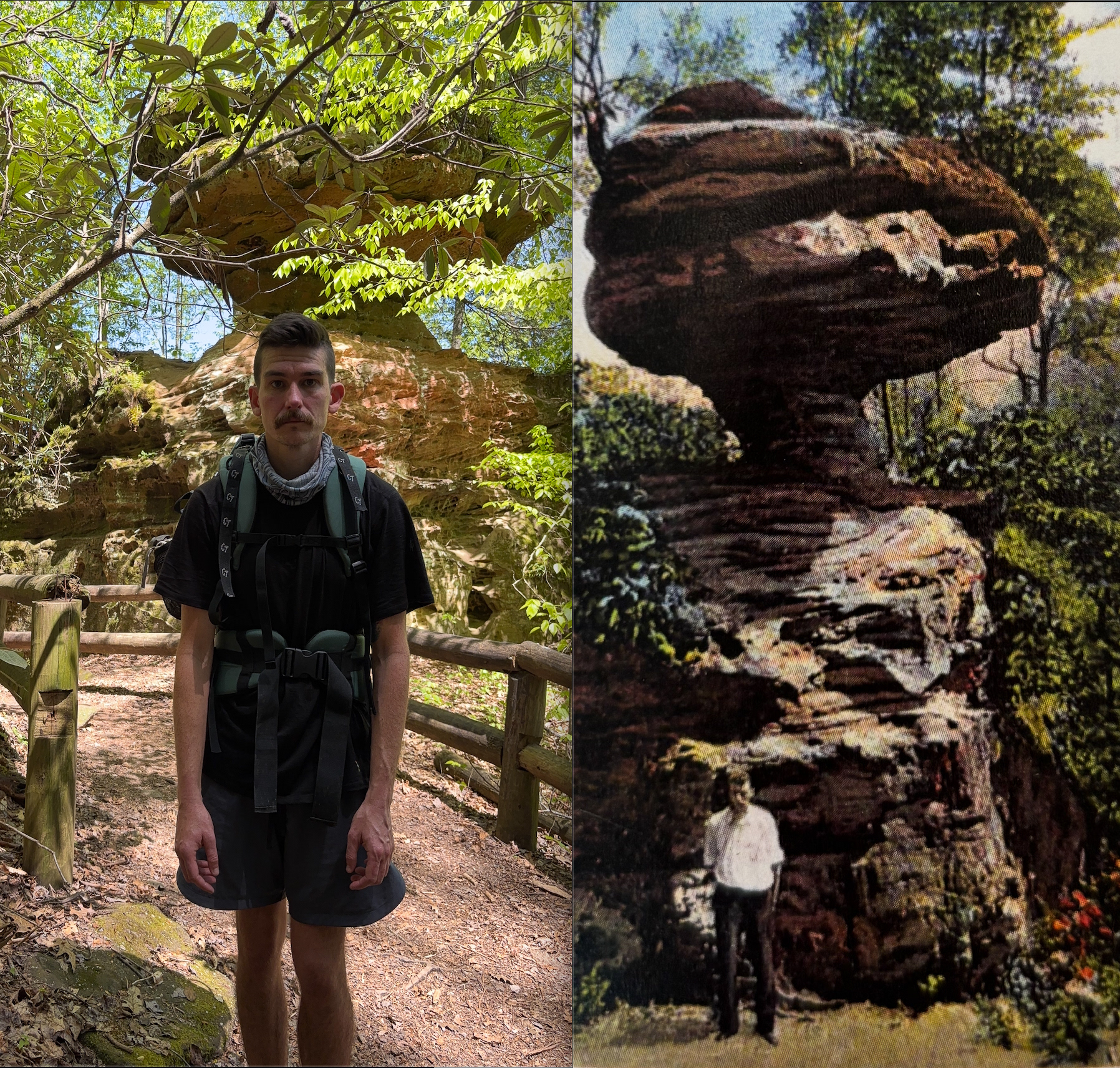 At least I saw the majestic balanced rock
