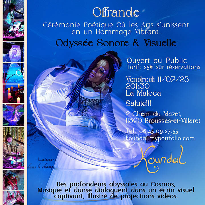 Offrande spectacle immersif - Vendredi