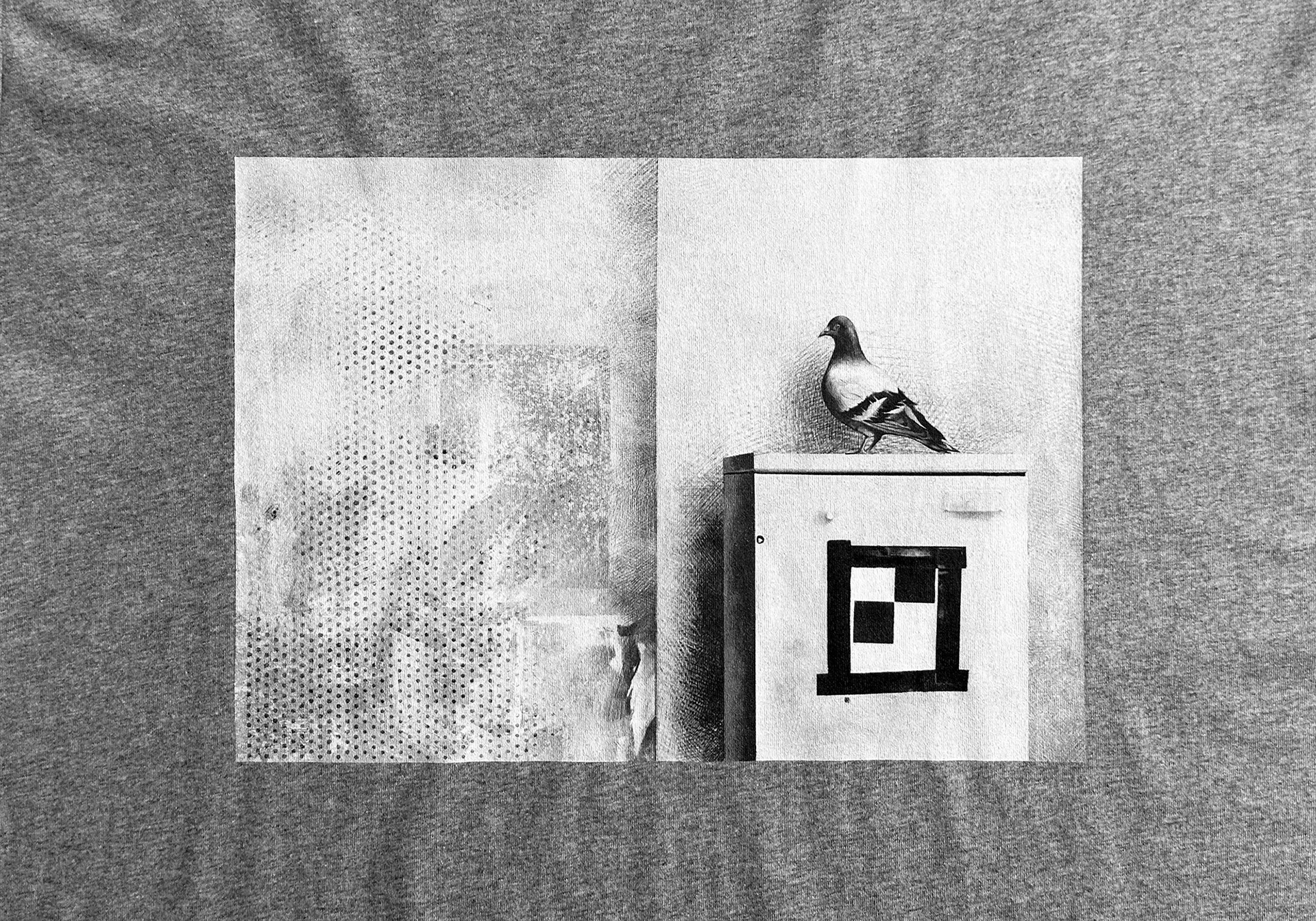 Pigeon commissioned tee shirt