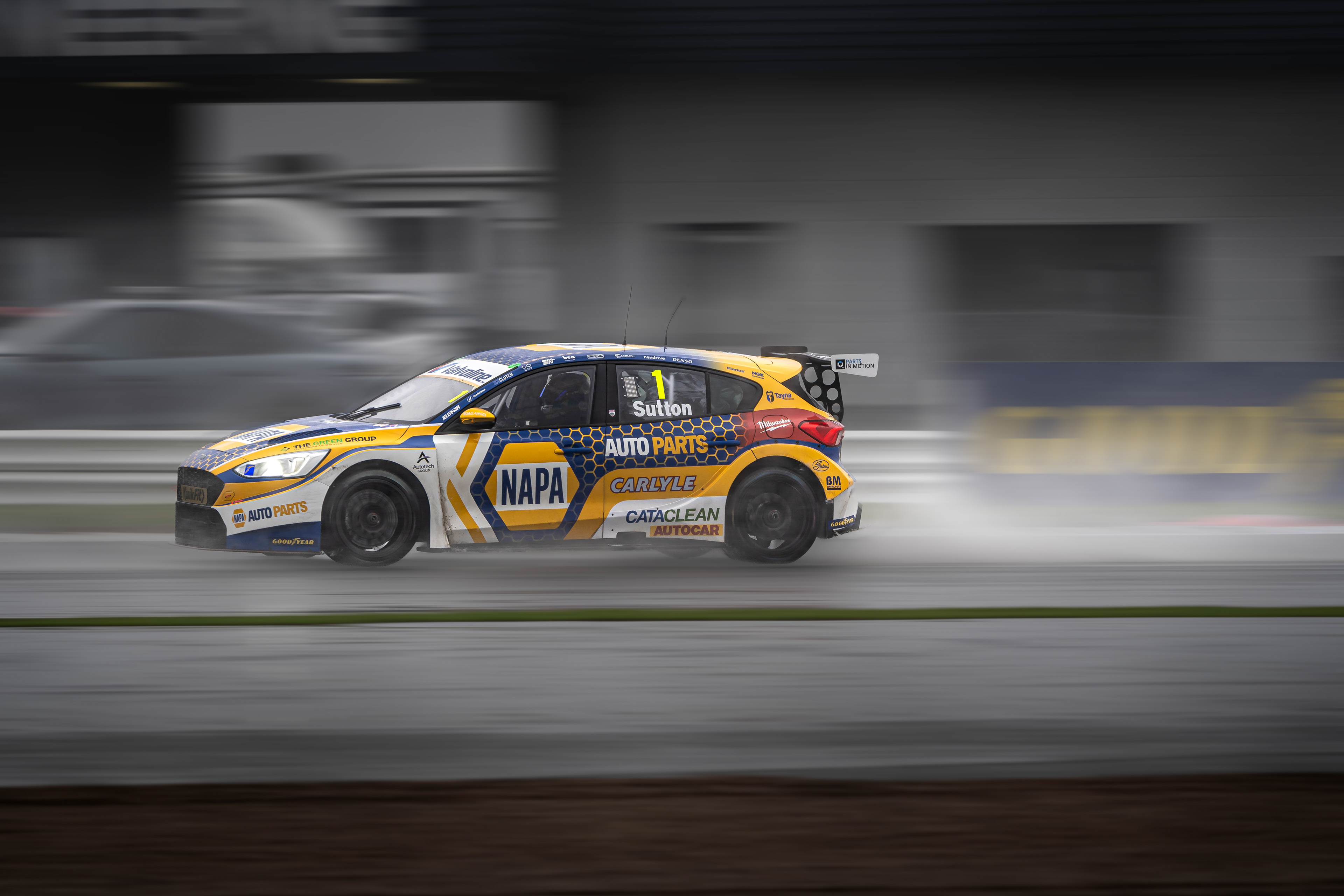Ash Sutton - NAPA Racing UK - Ford Focus ST
