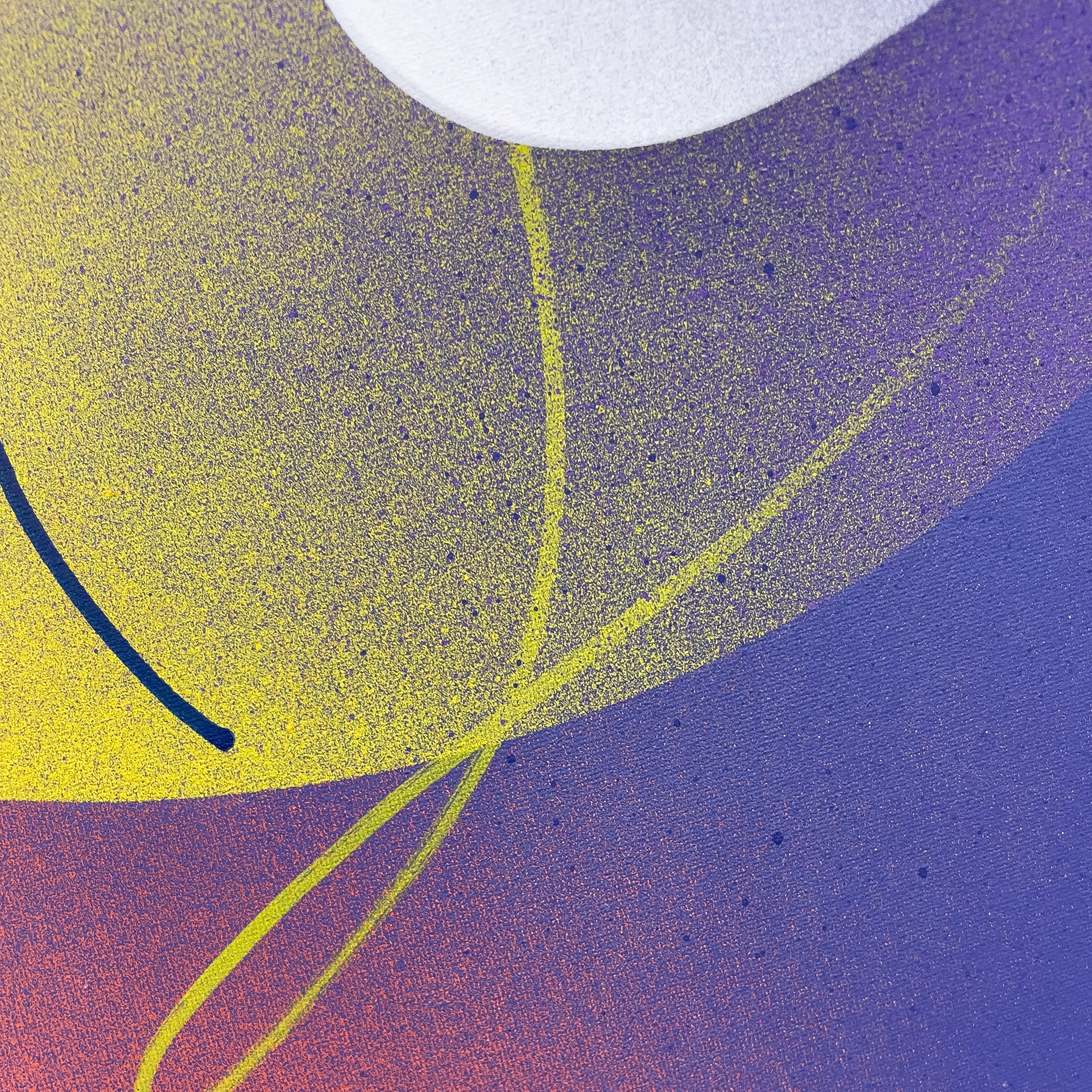 details of 4th dimension painting