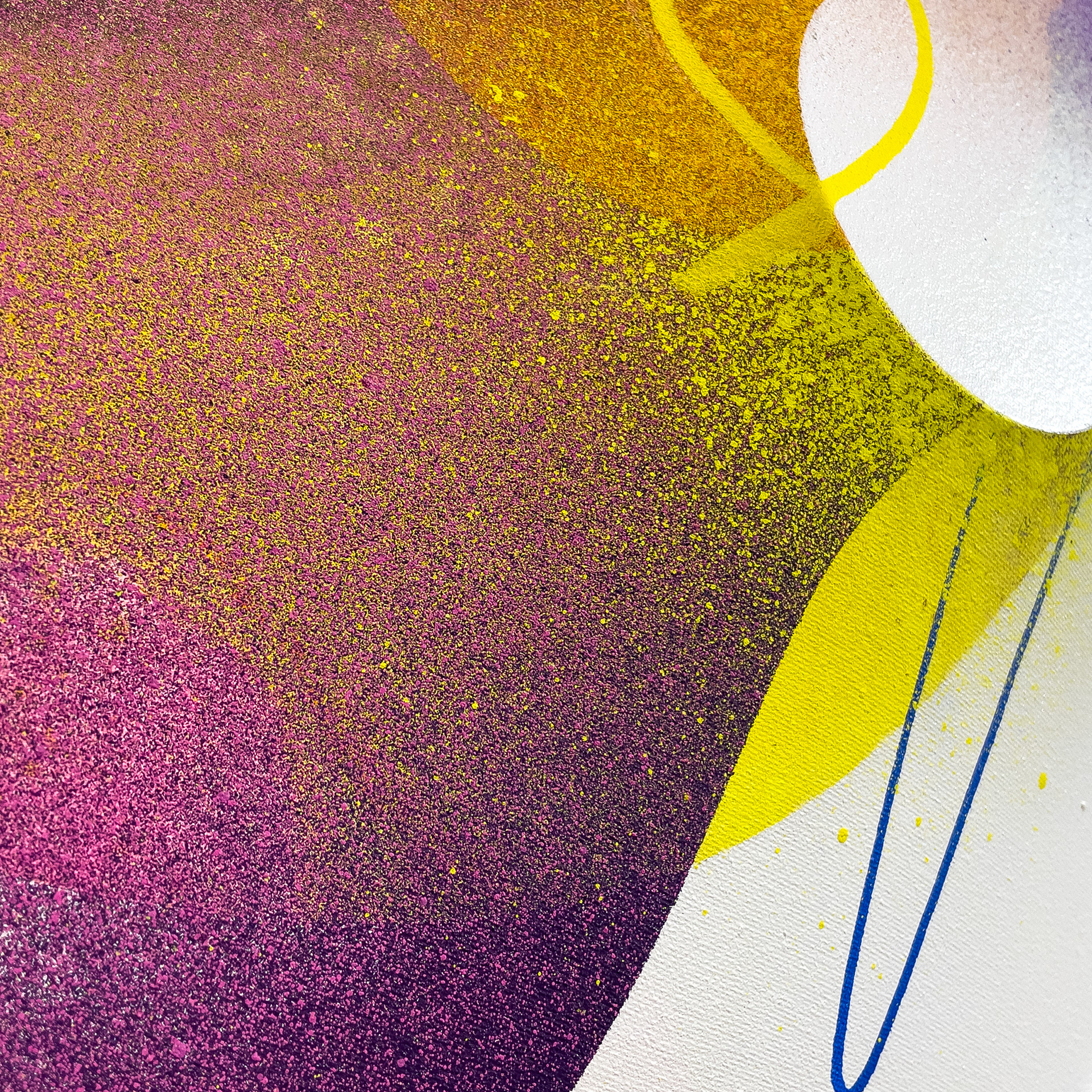 shine of the mind details of painting