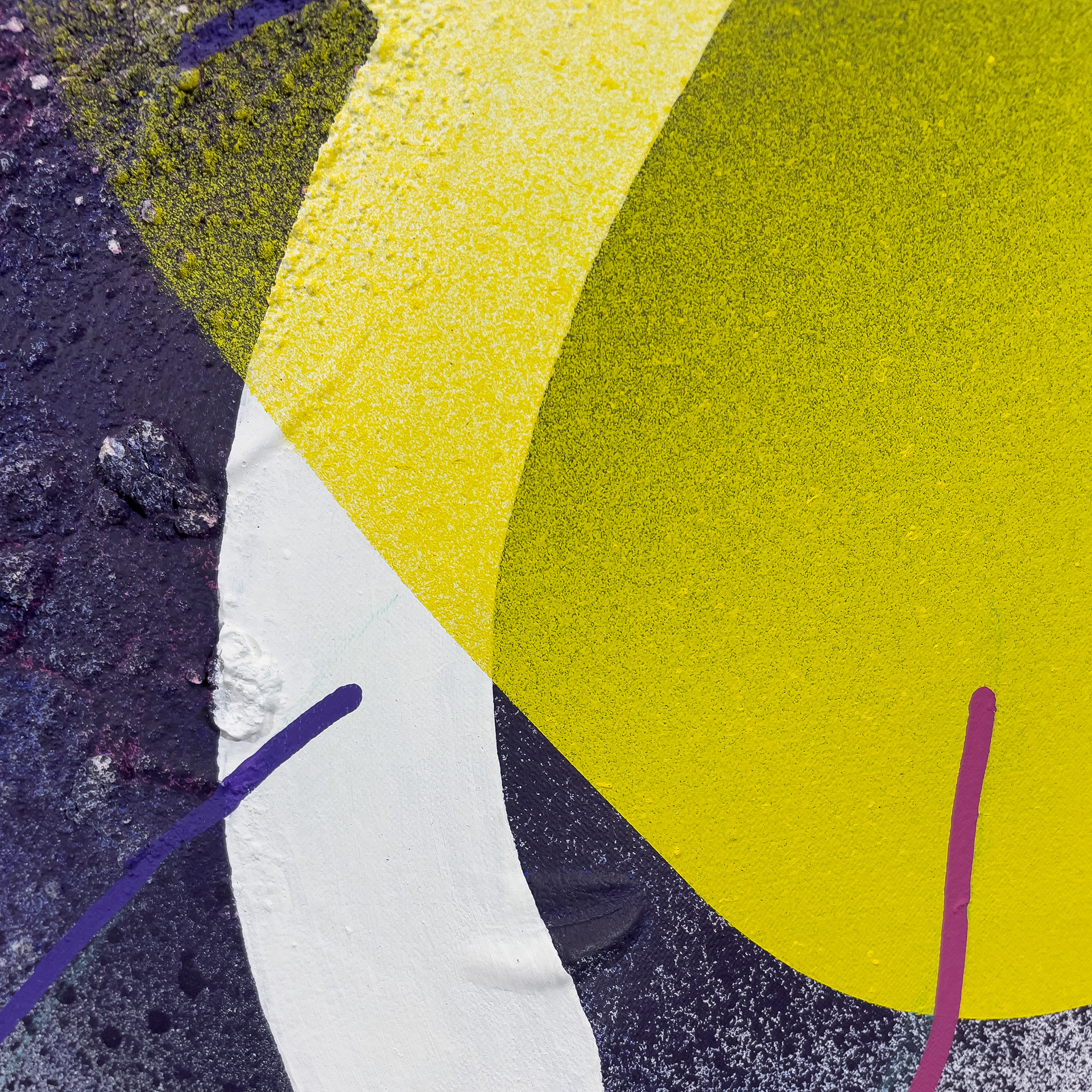 Under the surface details of painting