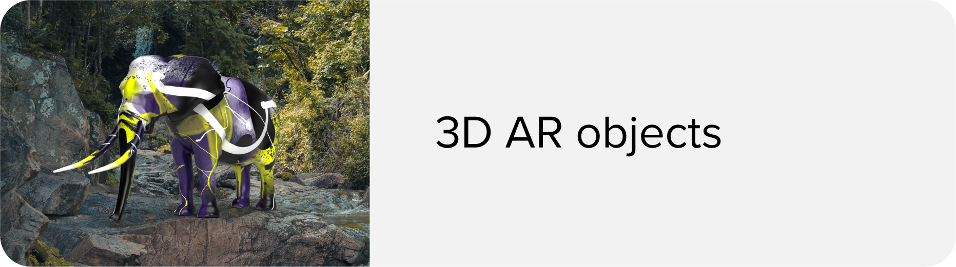 Place my 3D objects in augmented reality in your home or at a specific location?