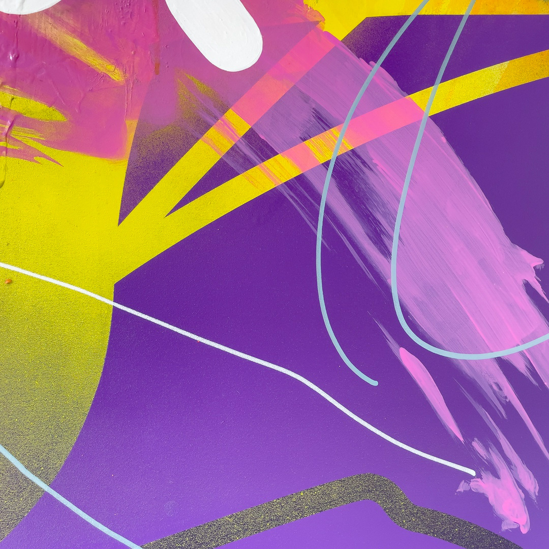 details of Ecstasy painting