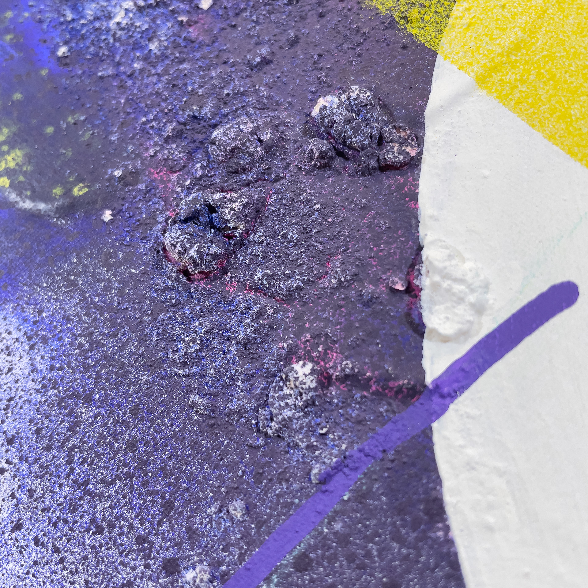 Under the surface details of painting