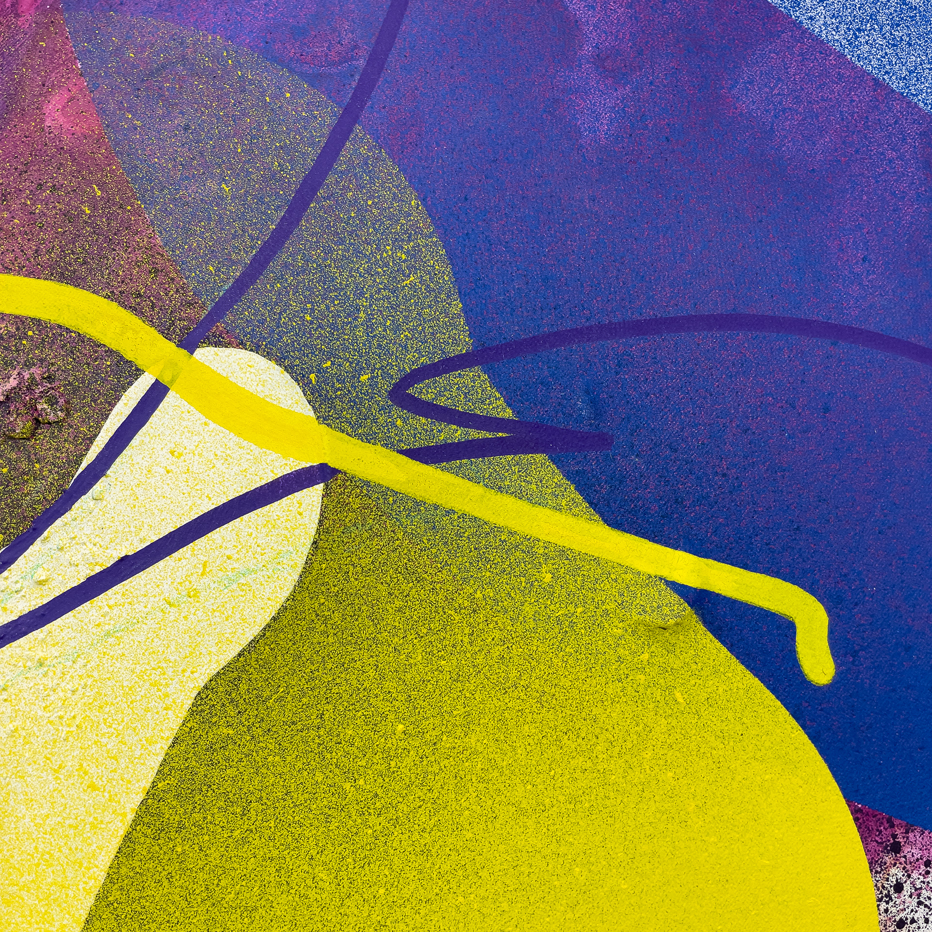 Under the surface details of painting