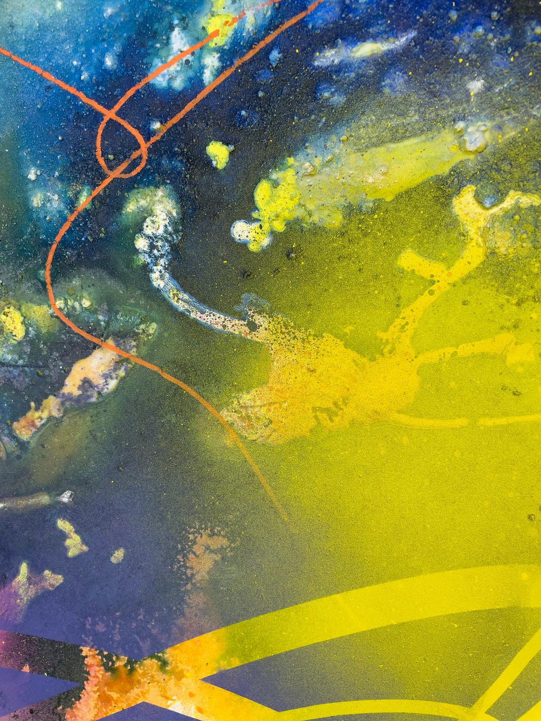 details of Pure energy painting