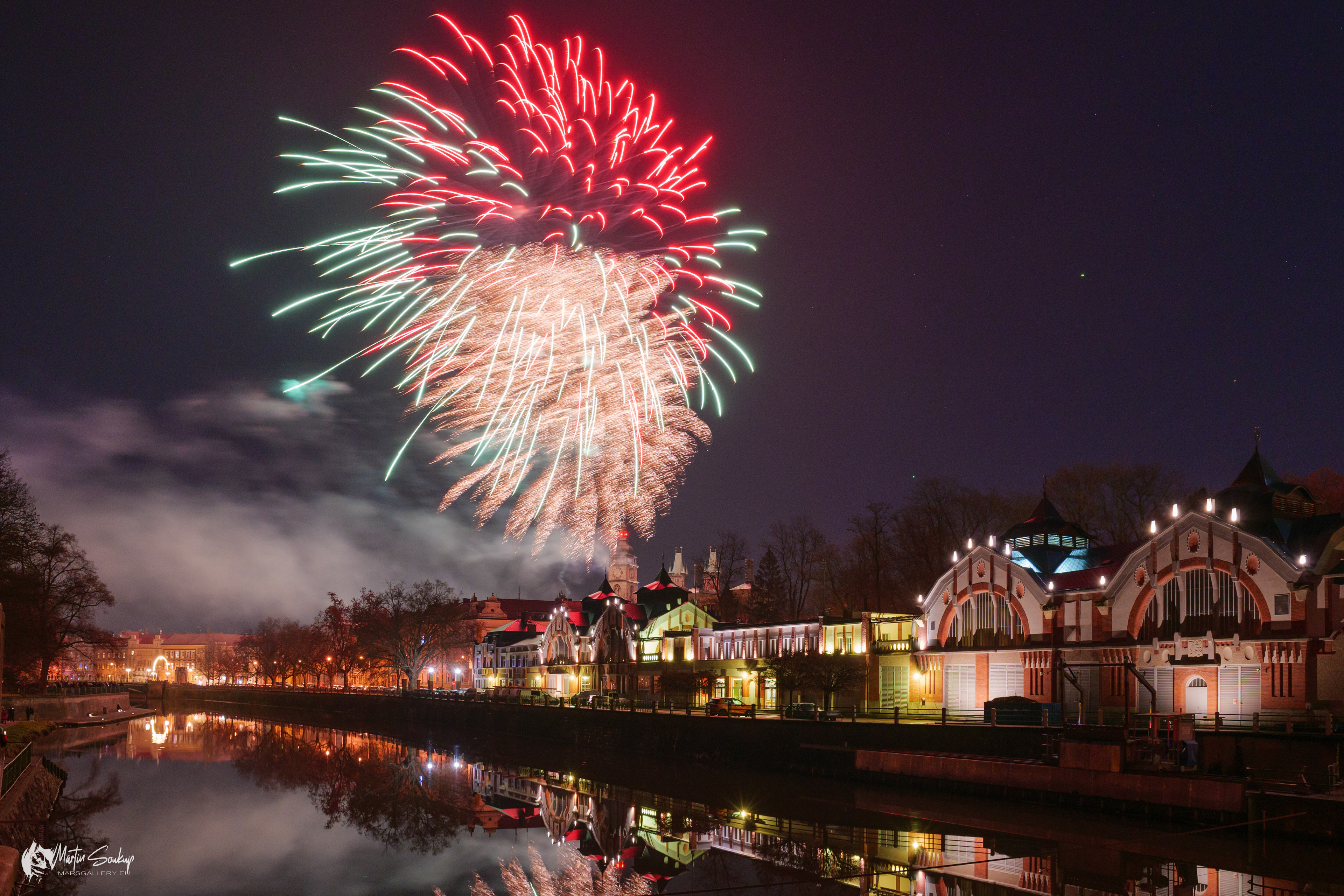 Novoroční ohňostroj 2023