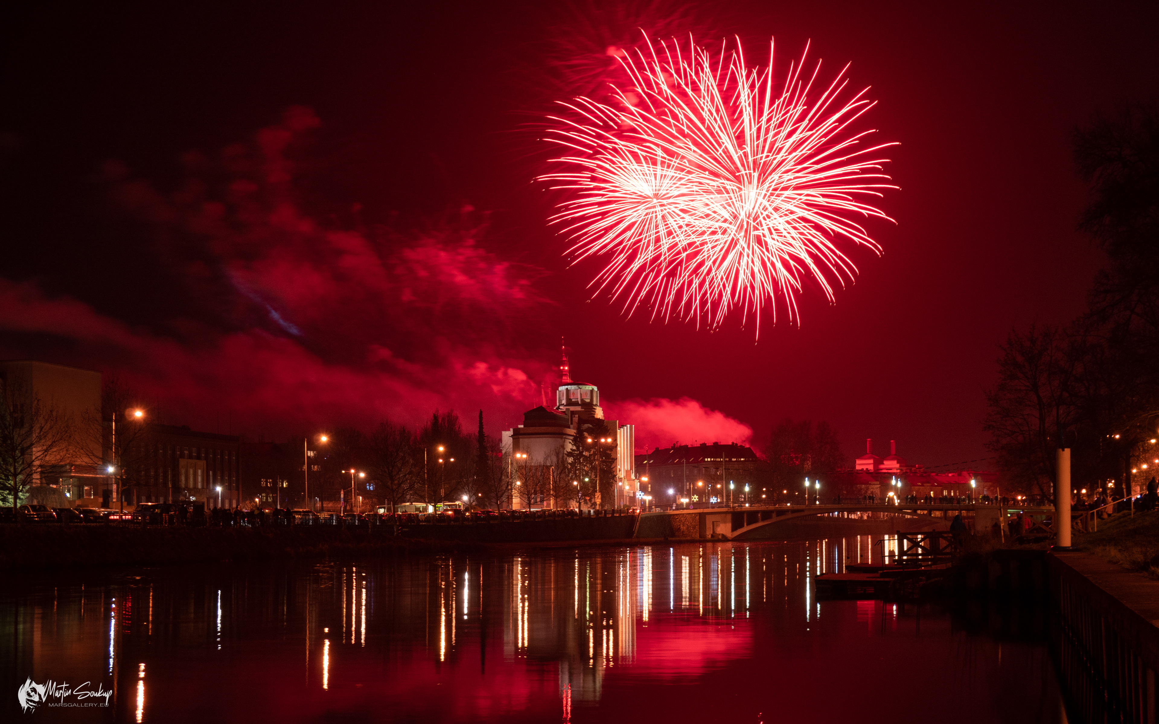 Novoroční ohňostroj 2020