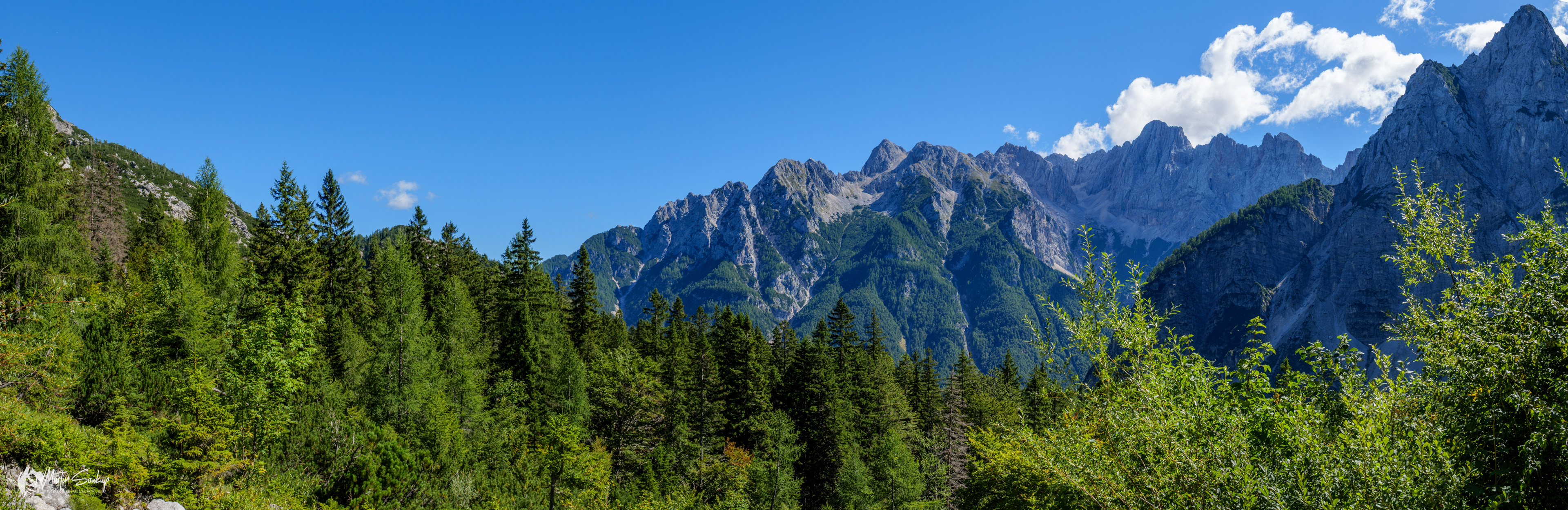 Panorama pod Vršičem