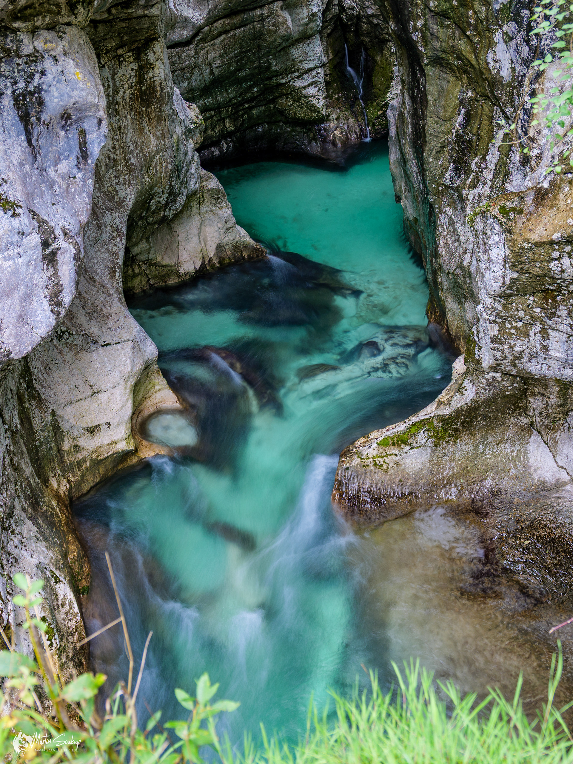 Velké soutěsky řeky Soča
