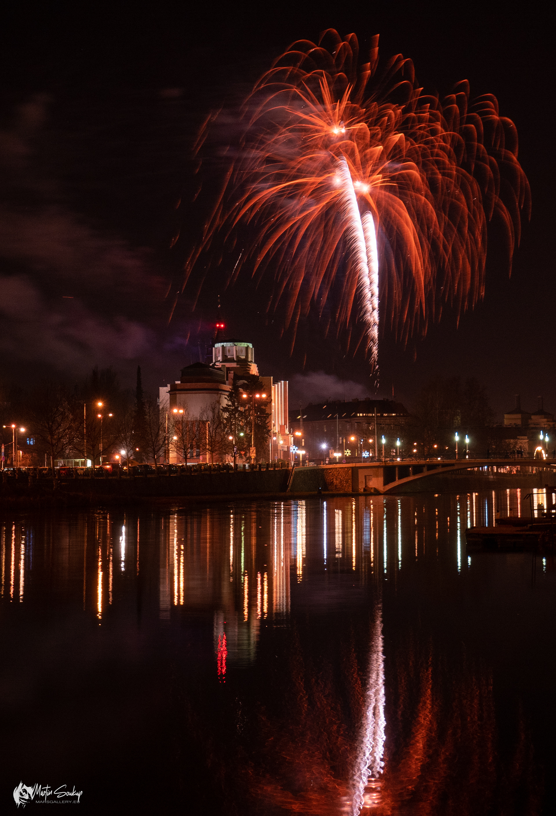 Novoroční ohňostroj 2020
