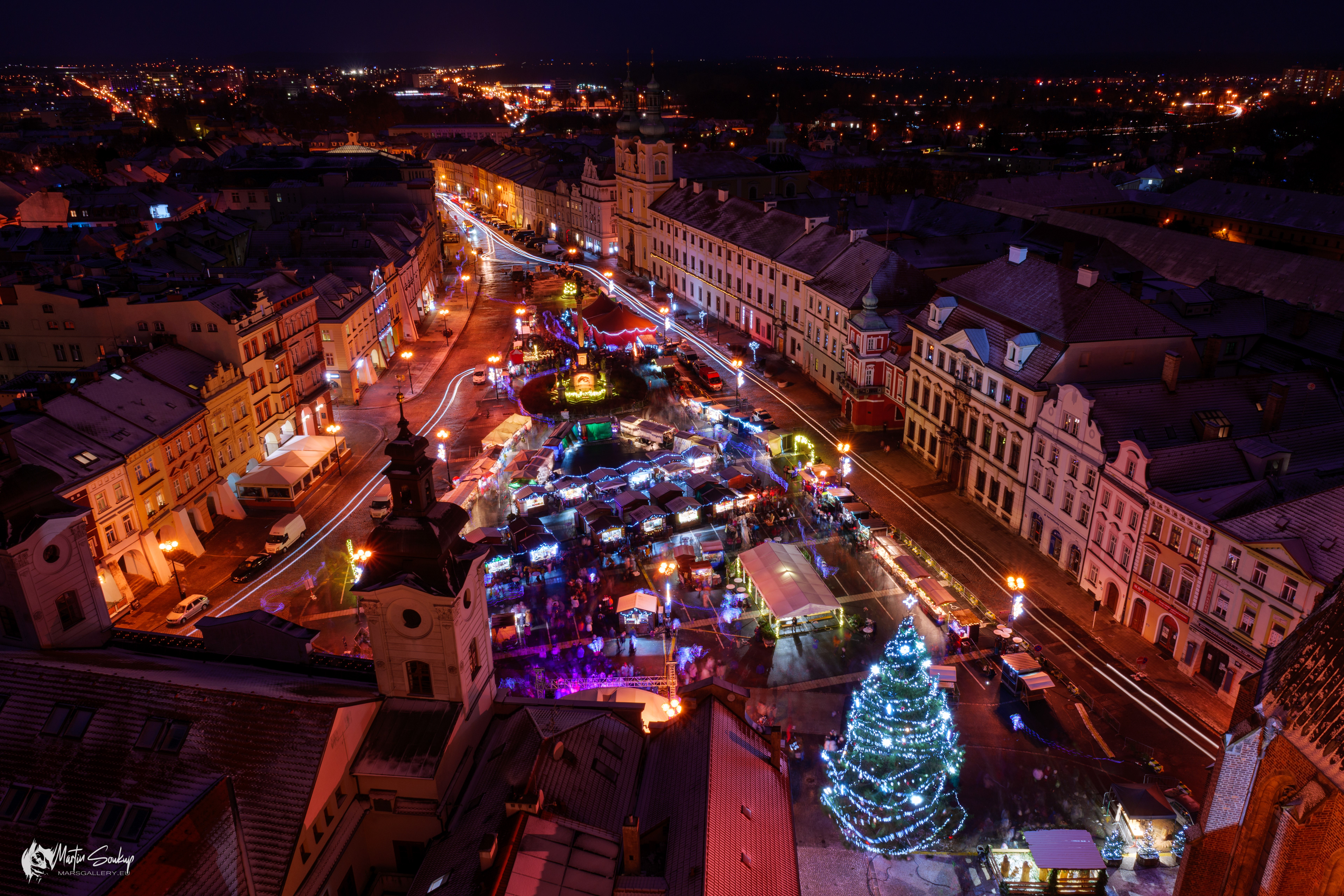 Vanoční trhy z Bílé věže