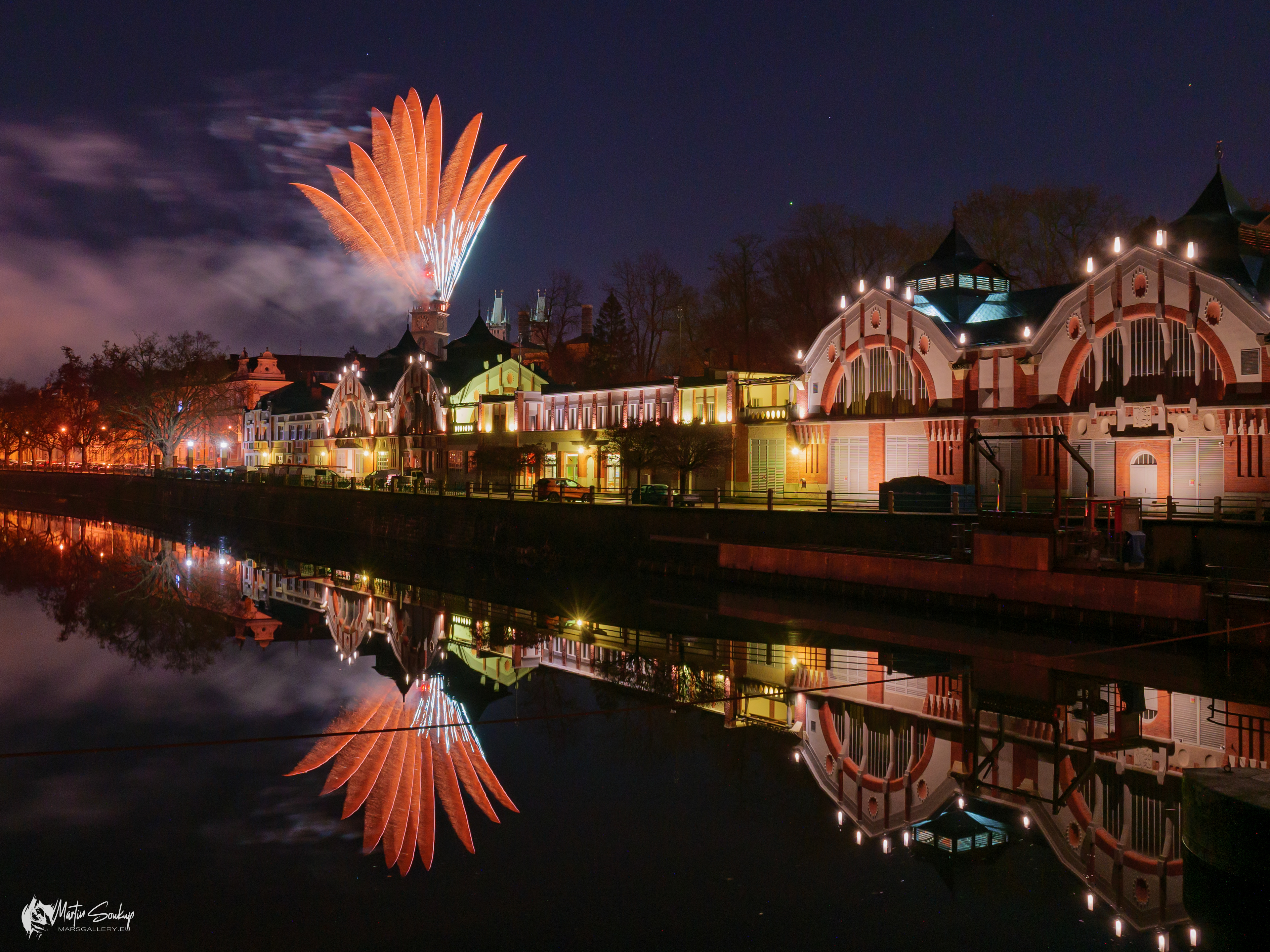 Novoroční ohňostroj 2023