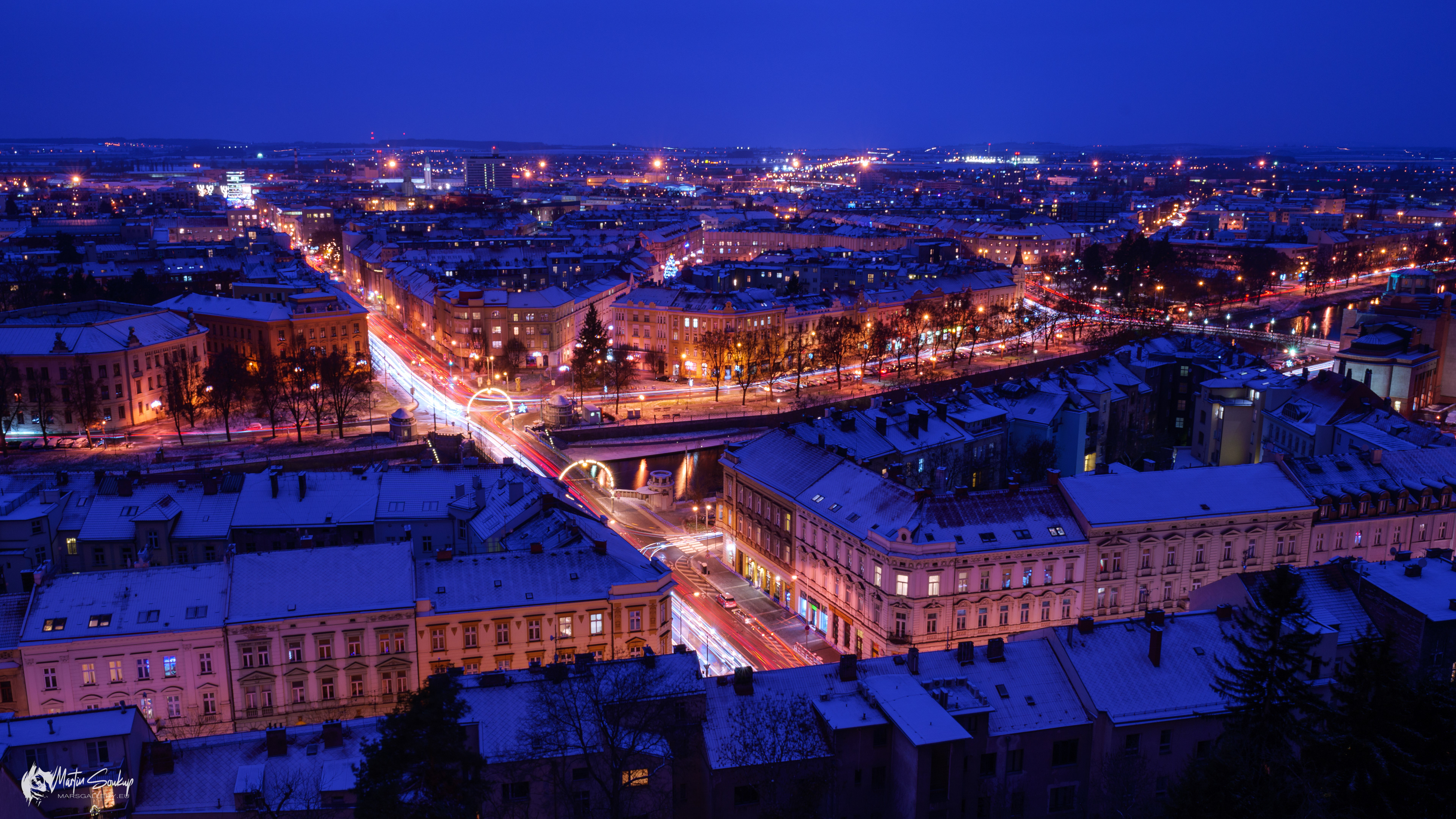 Gočárova třída z Bílé Věže