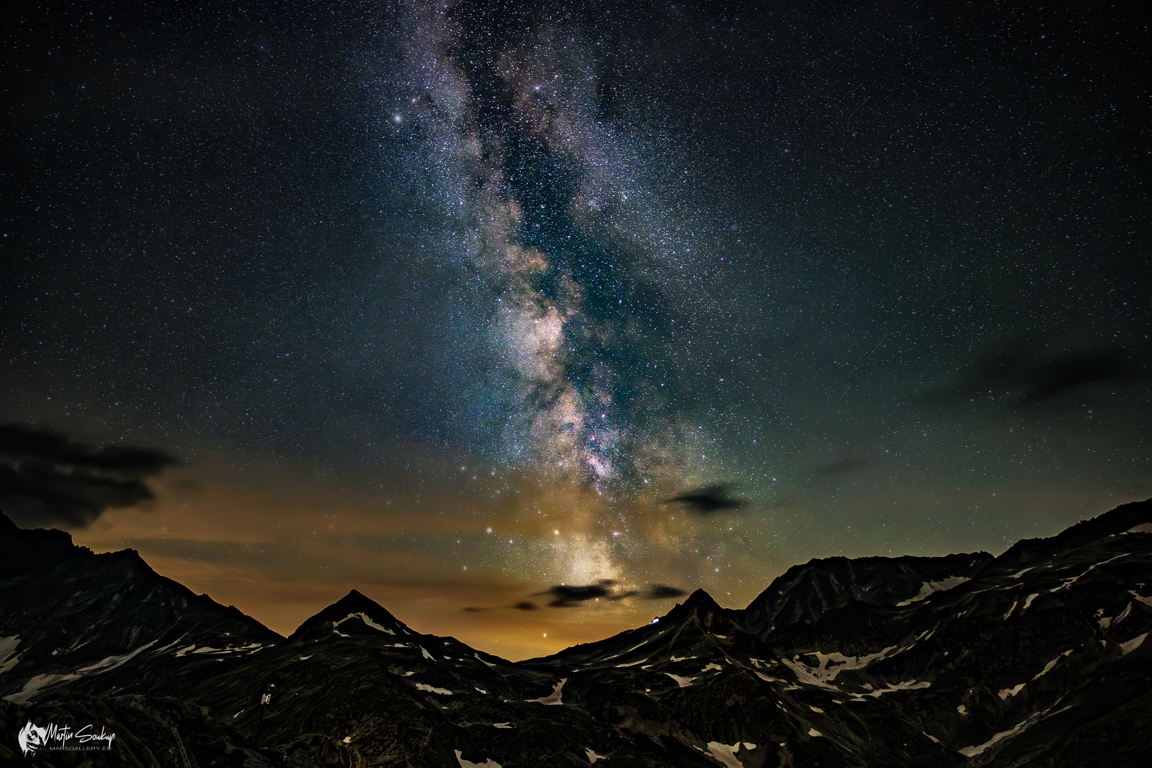 Mléčná dráha nad Vyskokými Taurami