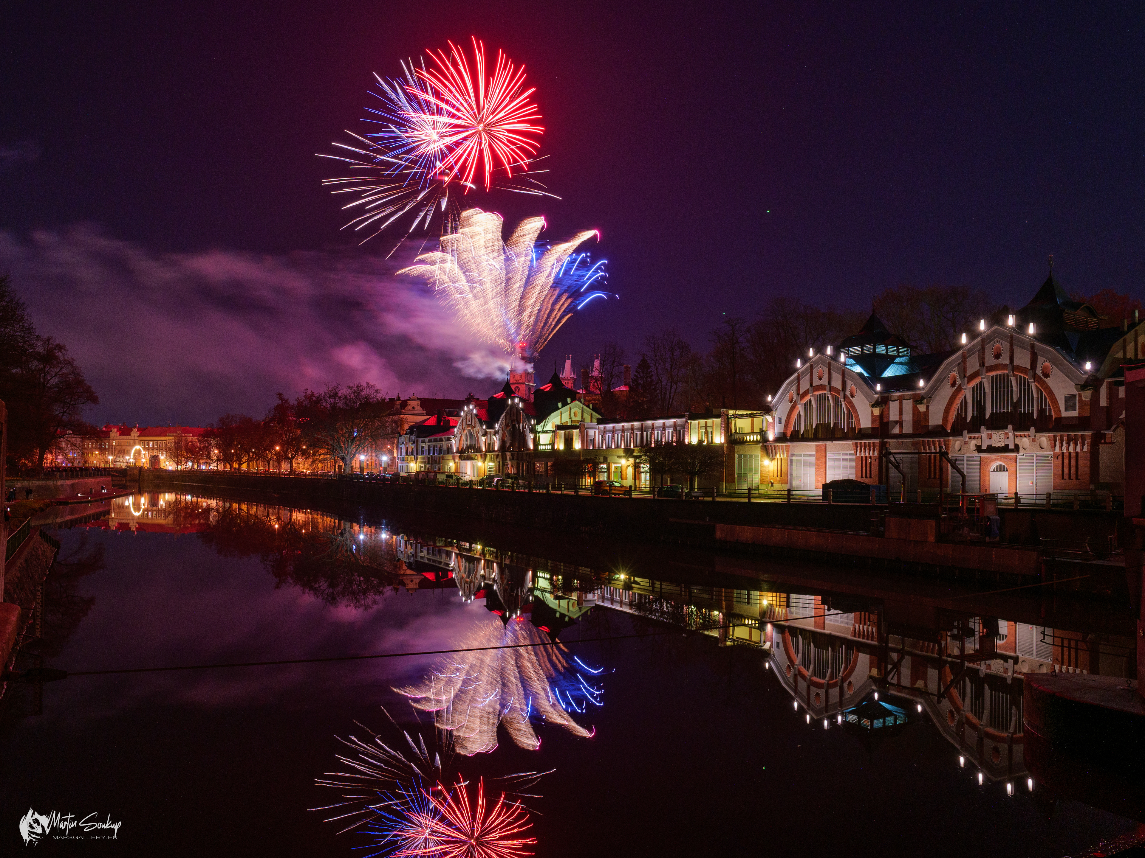 Novoroční ohňostroj 2023