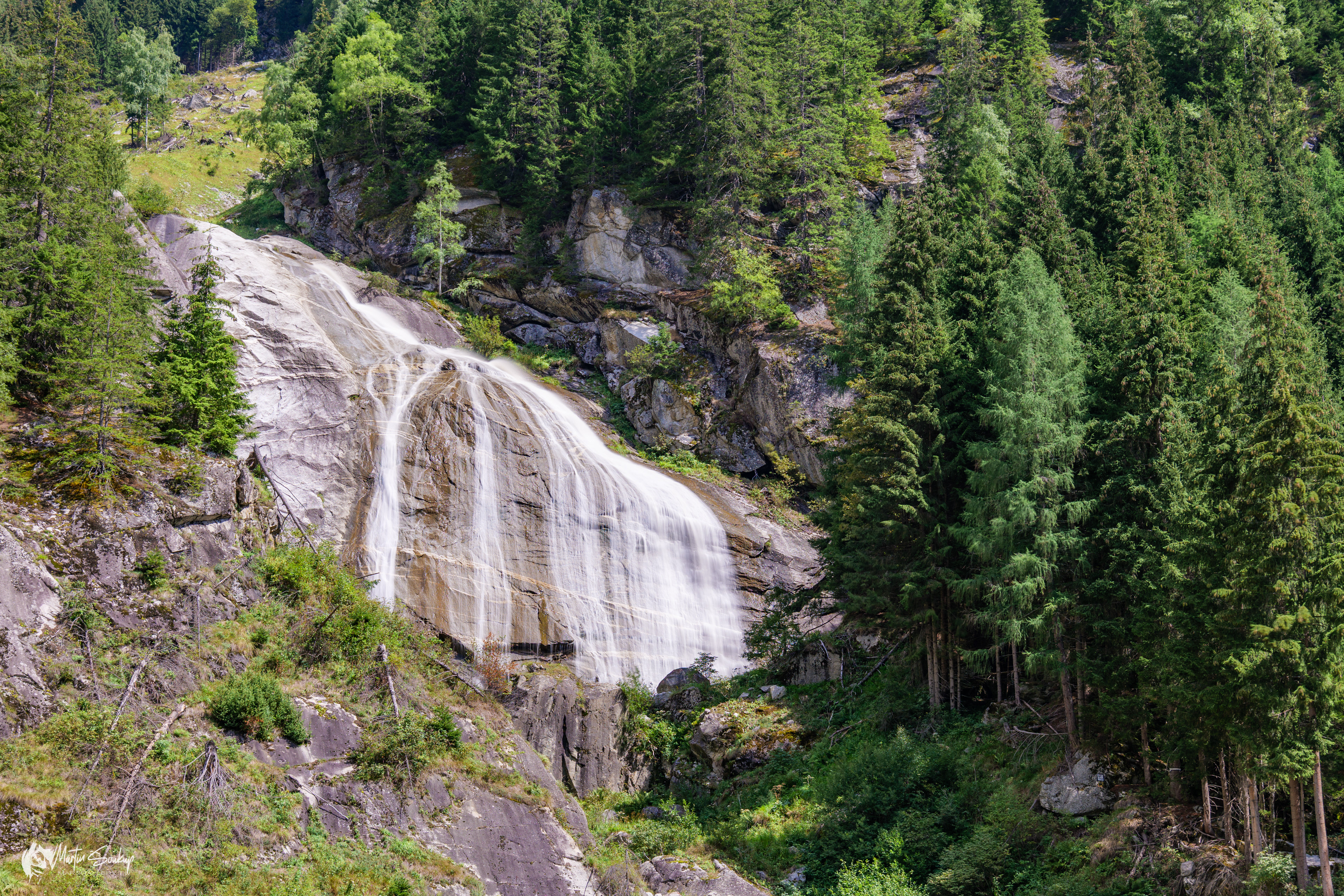 Vodopád Stappitzfall, Flattach