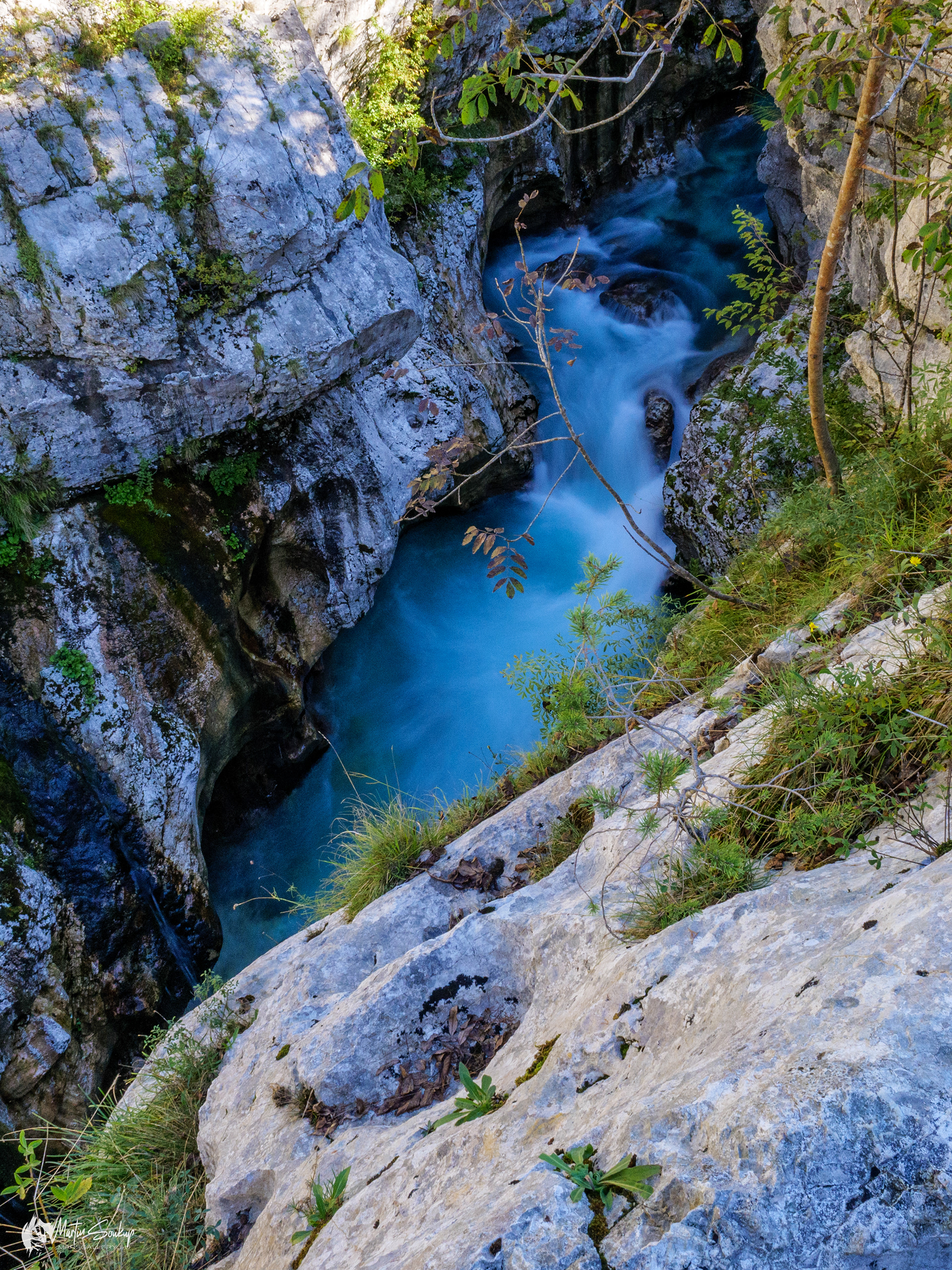 Velké soutěsky řeky Soča