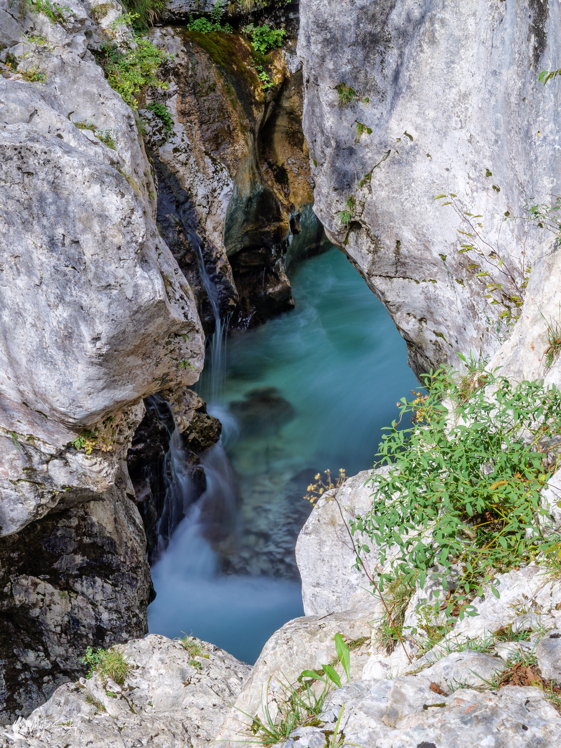 Velké soutěsky řeky Soča