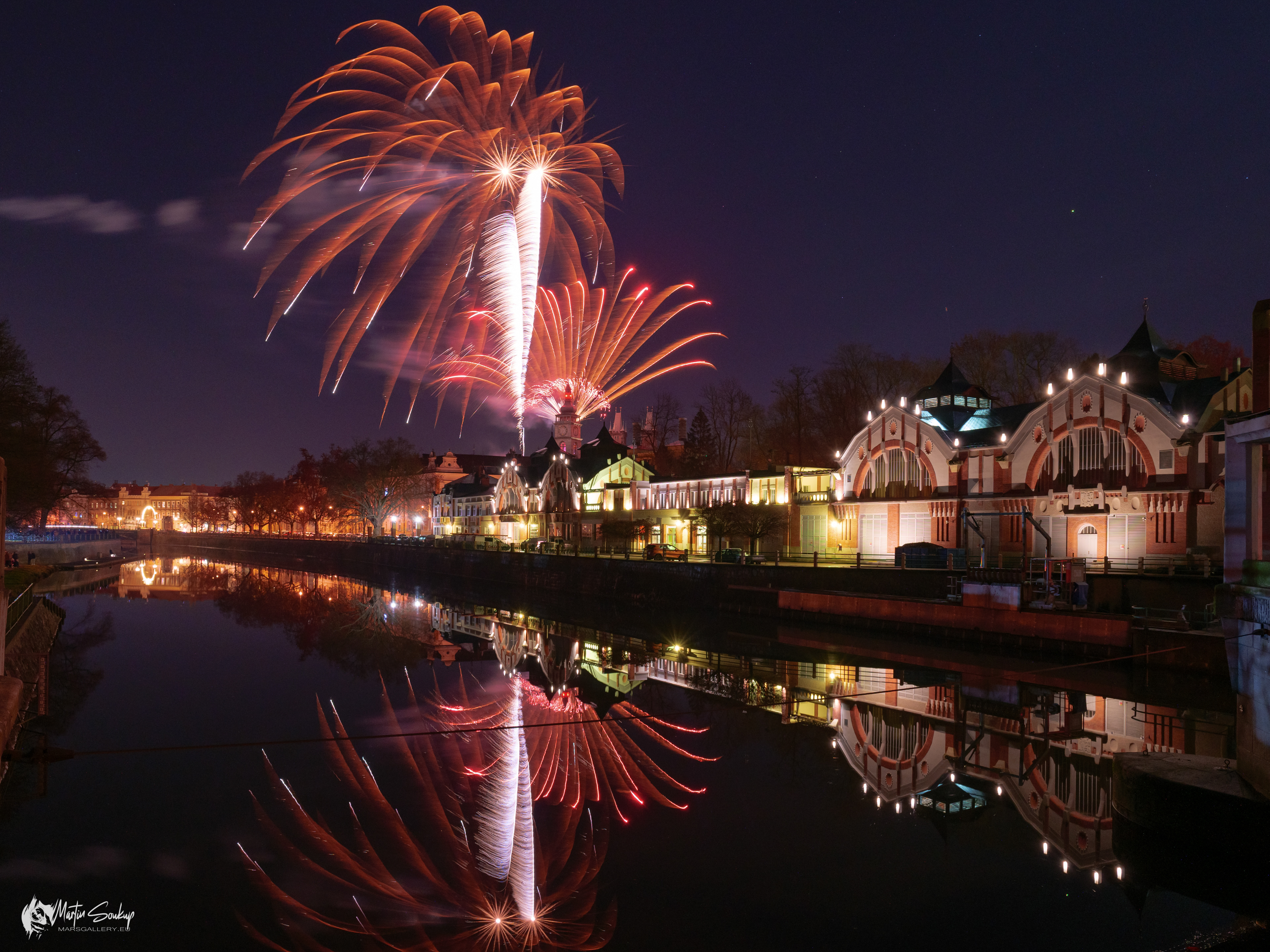 Novoroční ohňostroj 2023