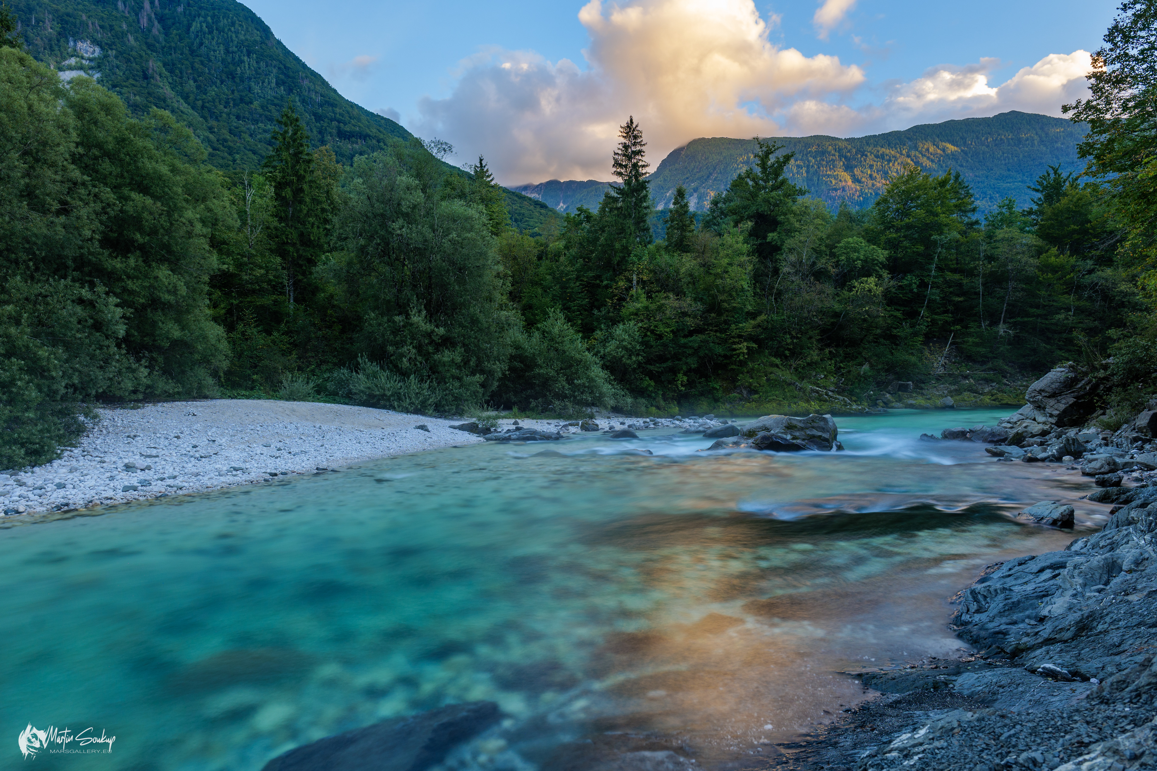 Řeka Soča