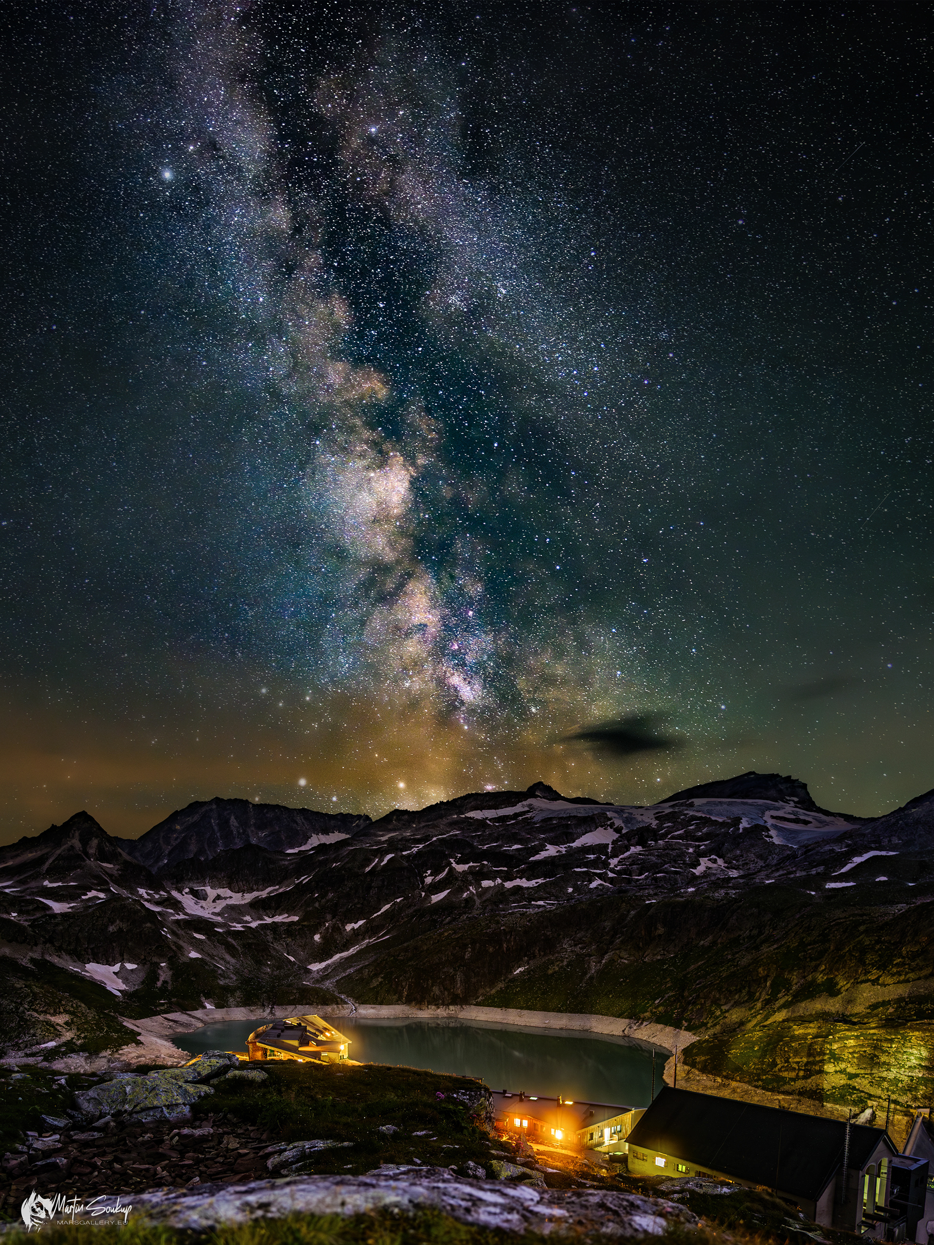 Mléčná dráha nad Weißsee