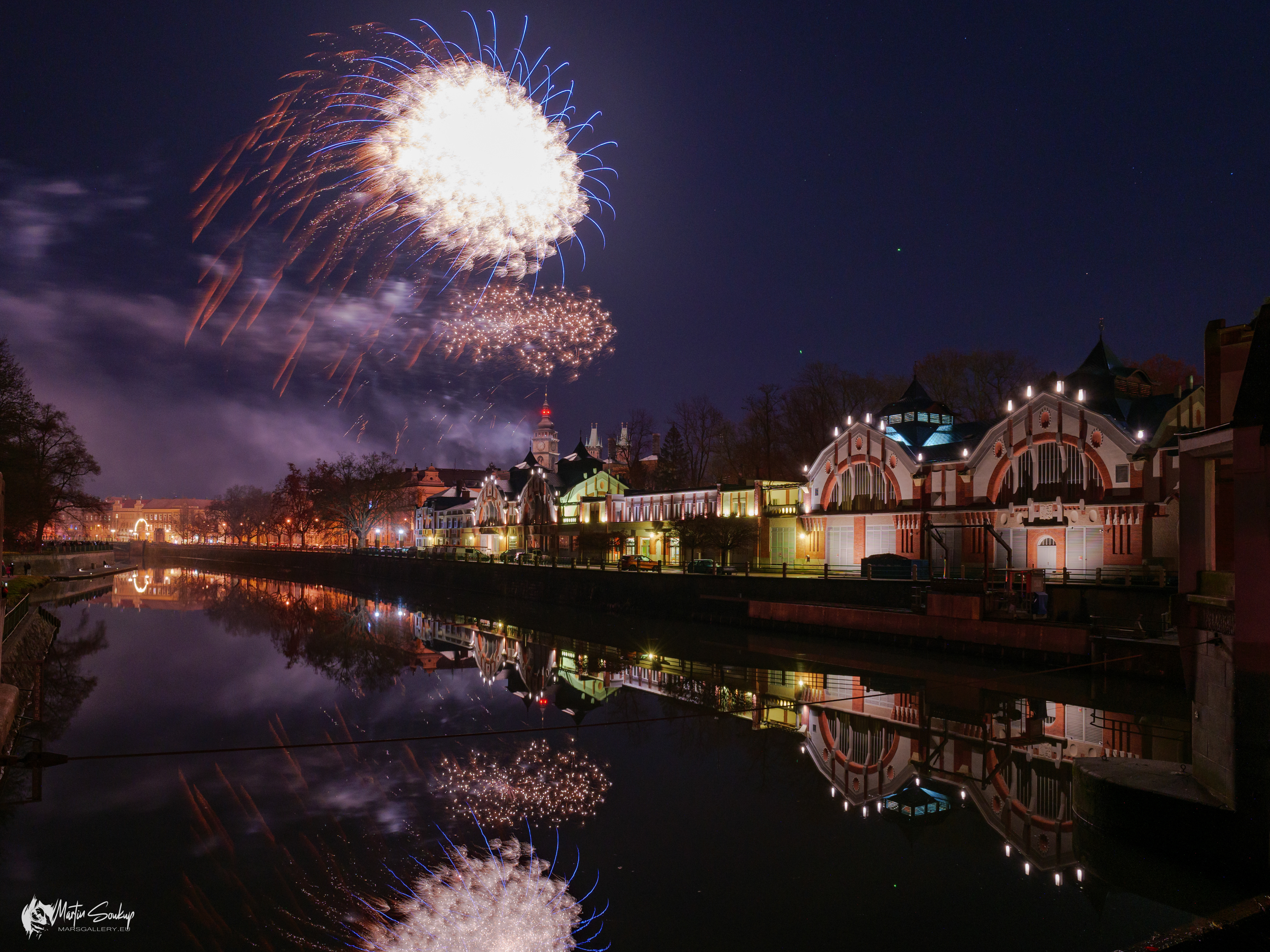 Novoroční ohňostroj 2023