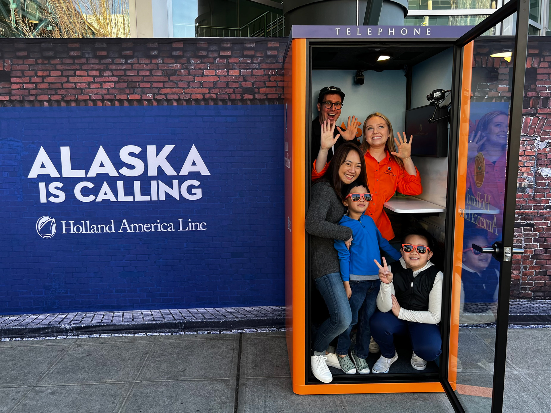 Alaska activation giveaway travel show event