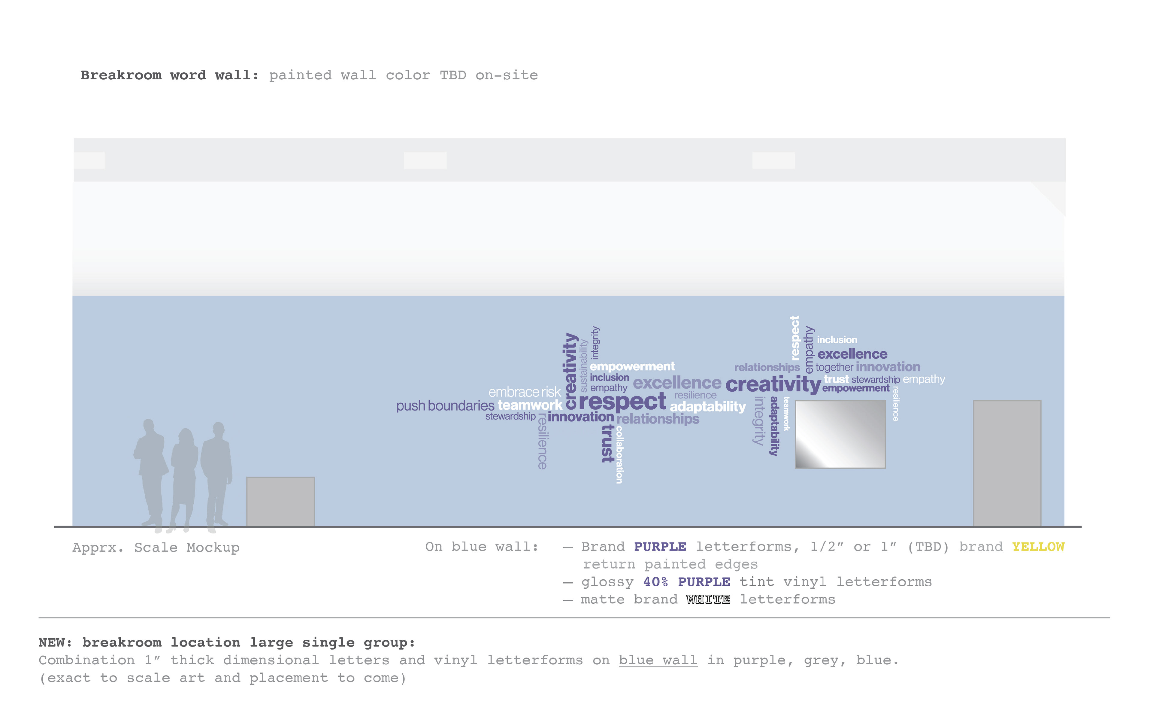 Word wall design