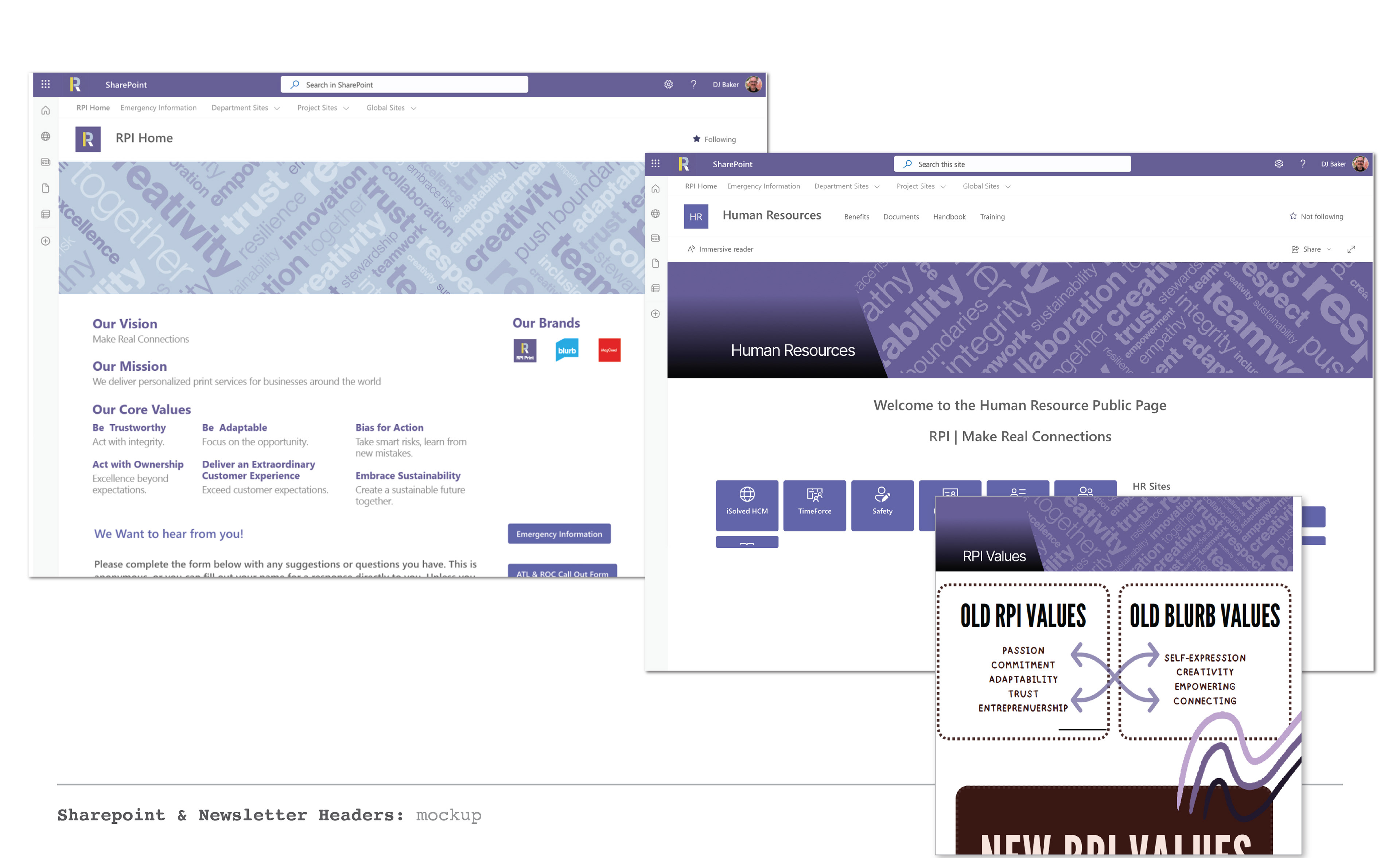 Sharepoint, email newsletter