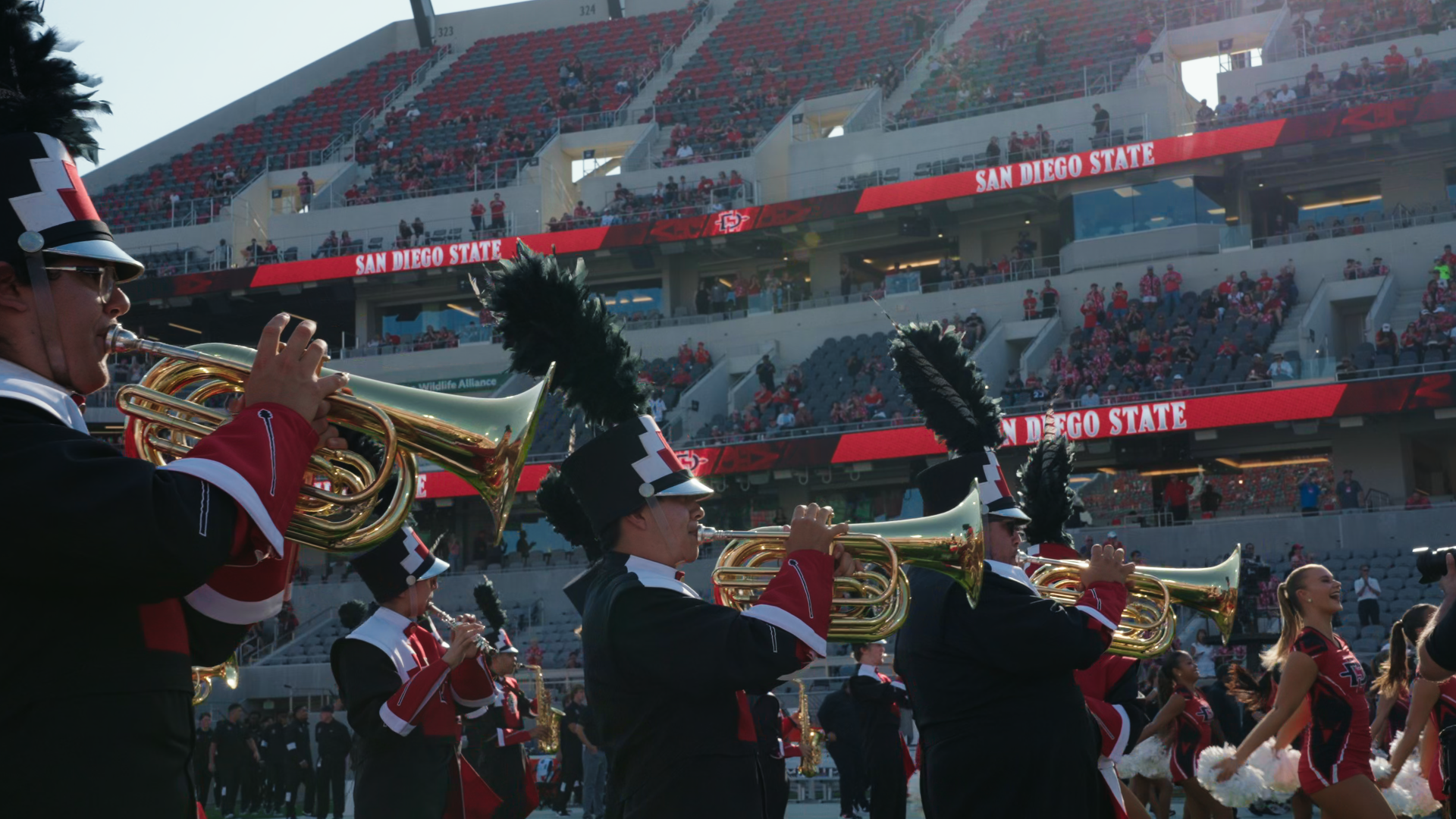 SDSU Marching Band @ Snapdragon Stadium