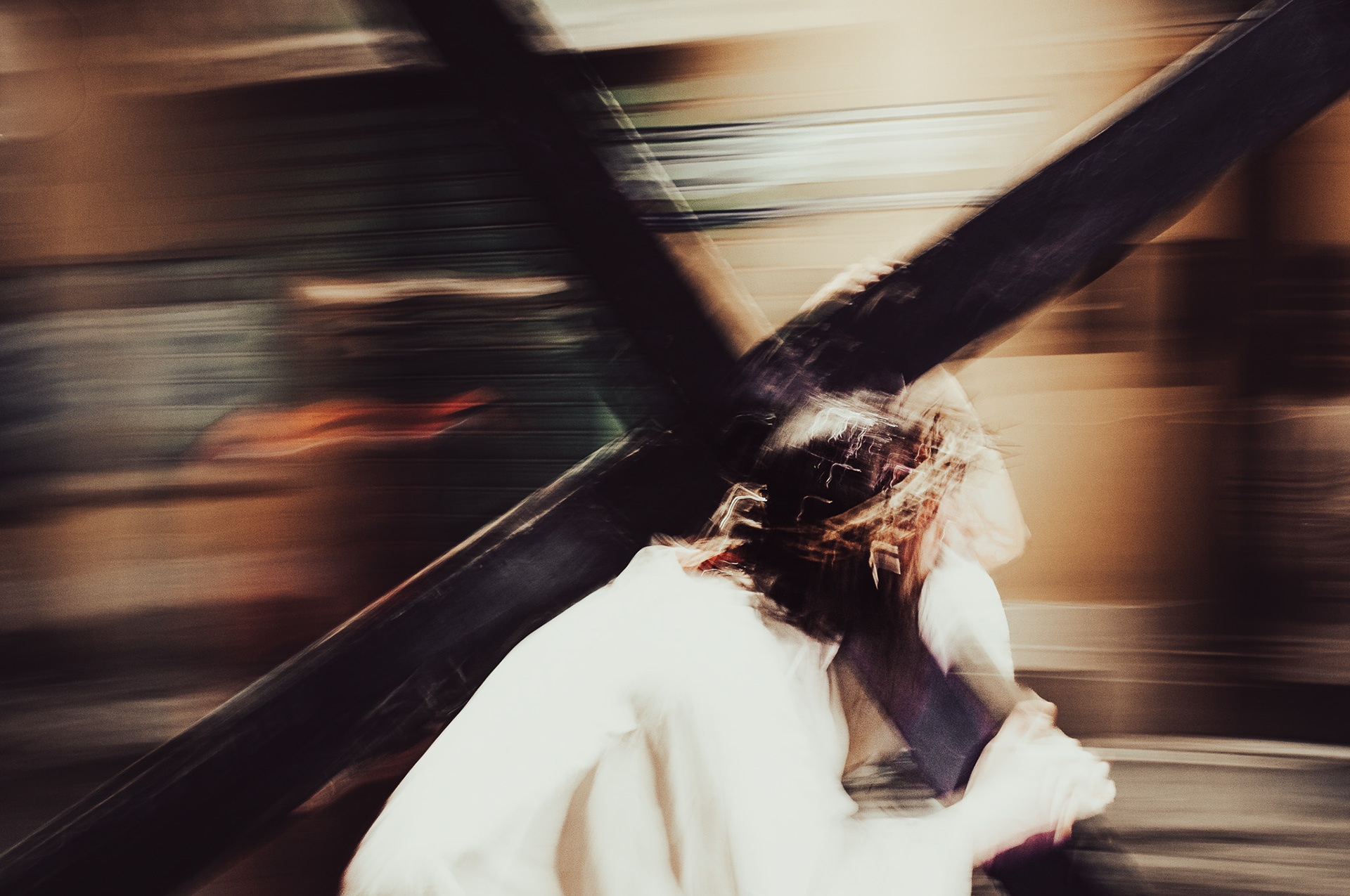 Peso del legno, come il peso del mondo moderno.