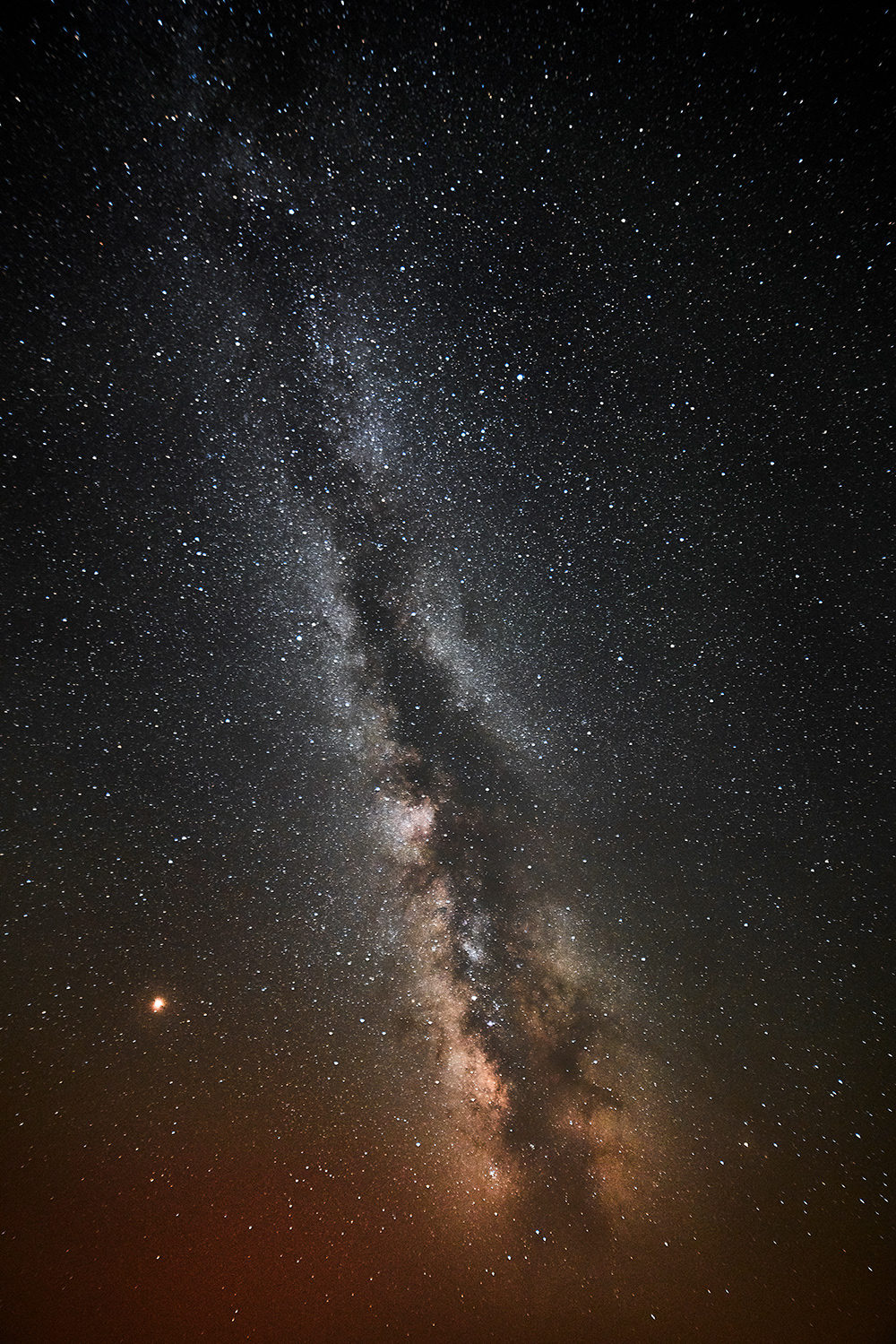 Vía Láctea desde Gredos.