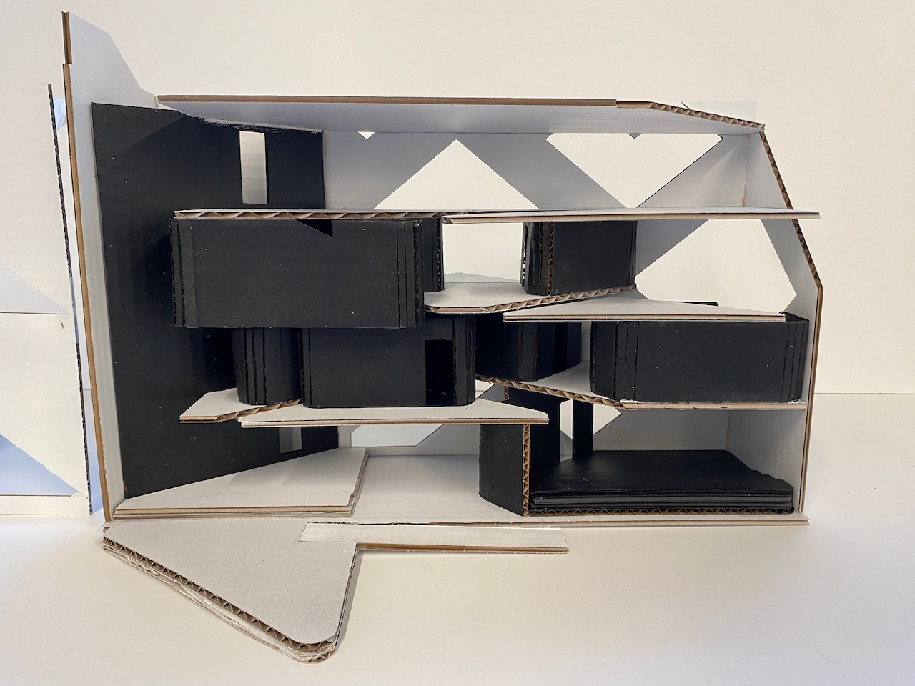 Midterm Model Interior Front View