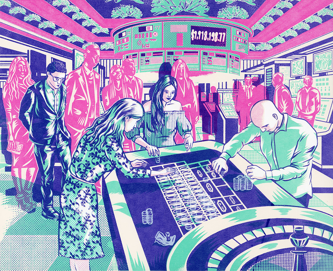 M. <쌍륙삼매>(雙六三昧) - The Gambling Scene at the Casino