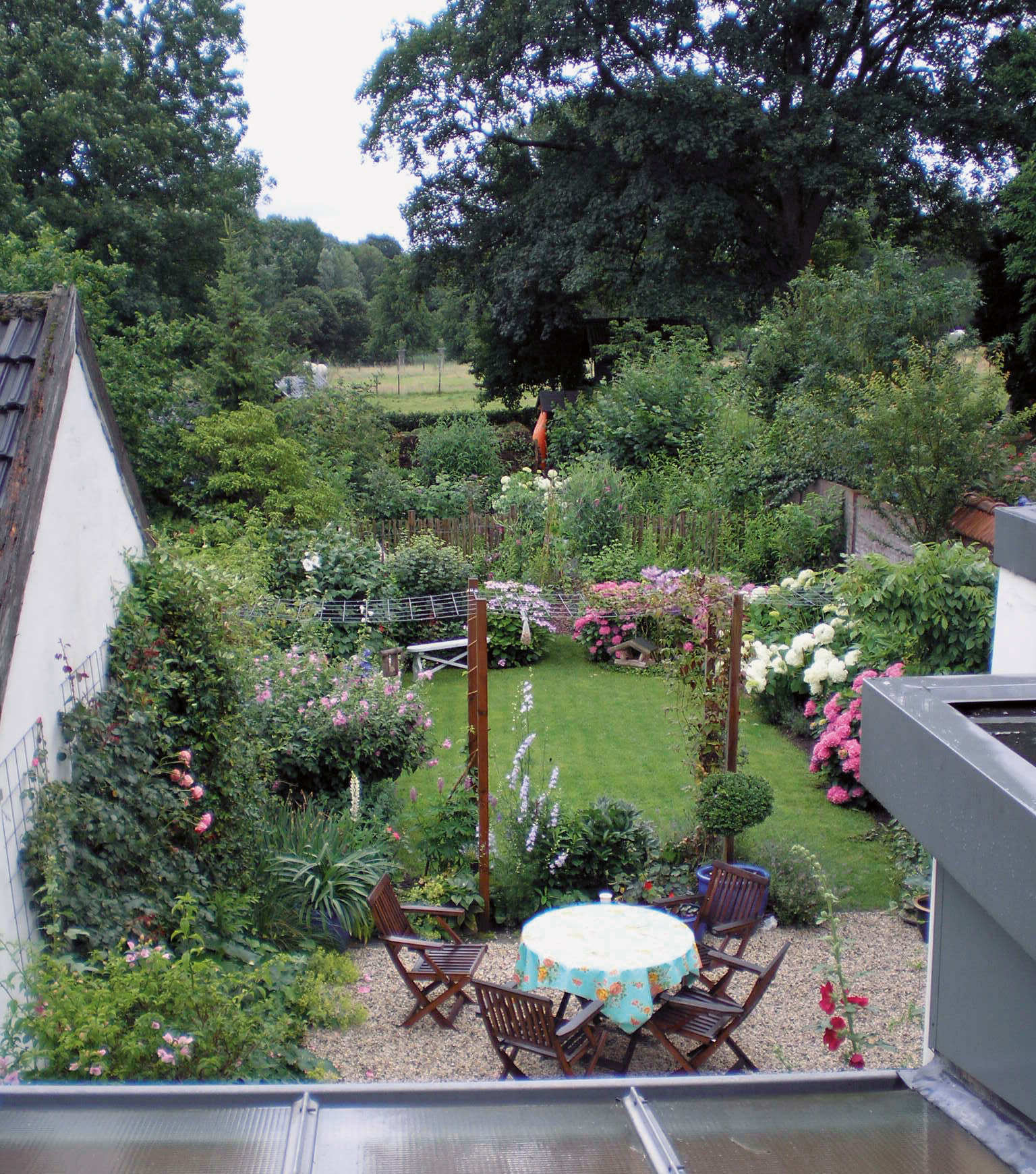 Overzicht vanuit woning