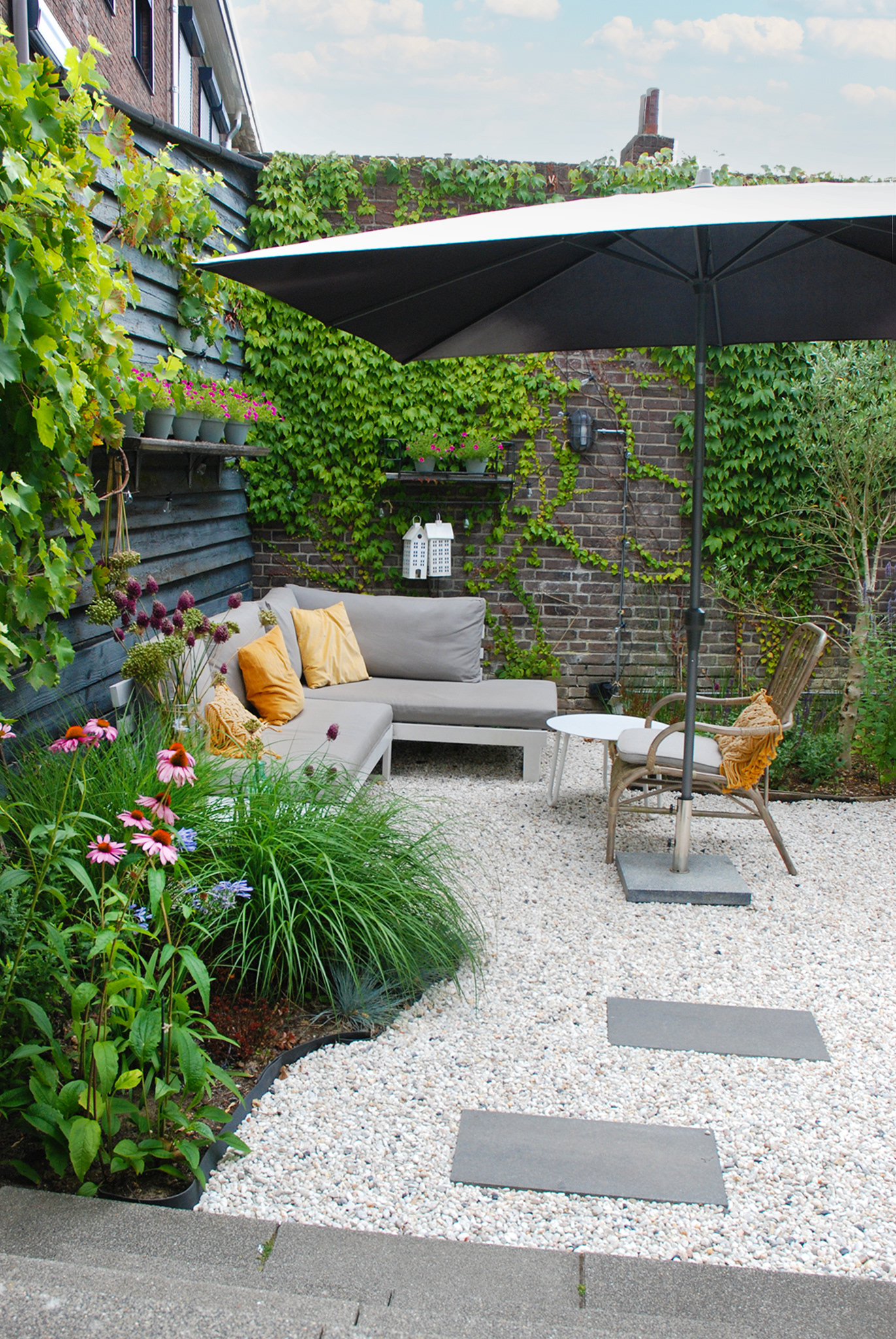 Achtertuin