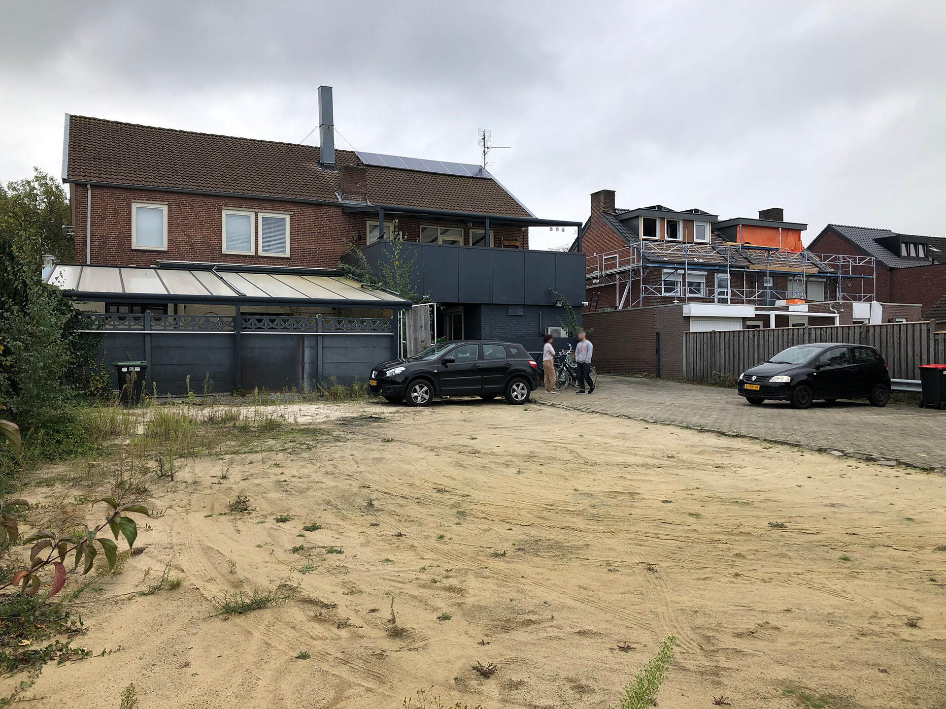 Toen het nog een parkeerplaats was