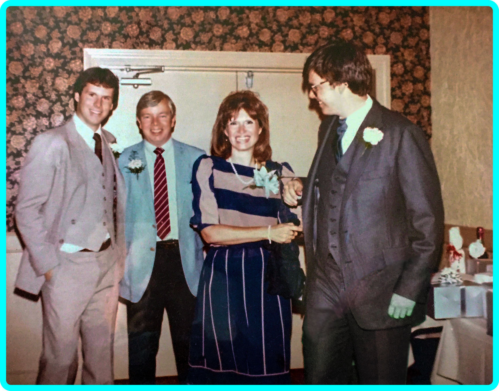 Geoff, Dad, Mom. Donald