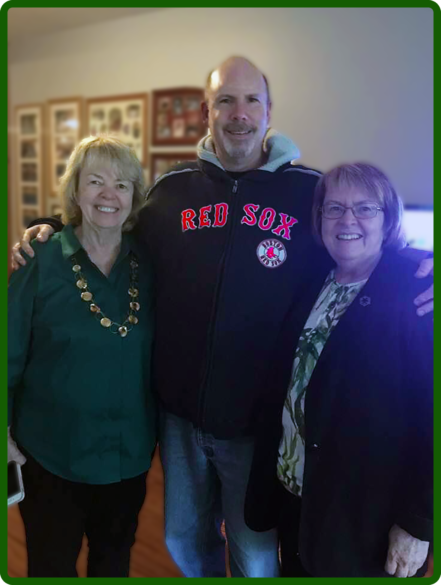 Geoff with Kathy and Dorothy