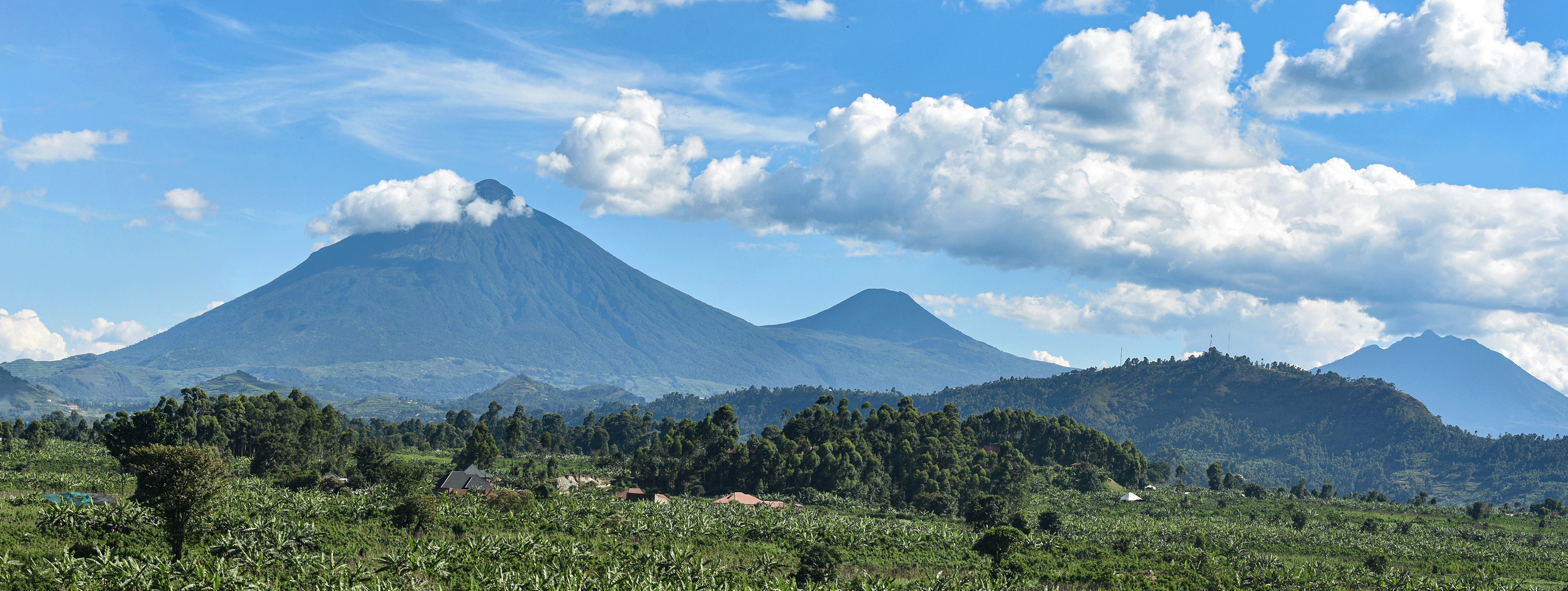 Mt Muhabura from the. West