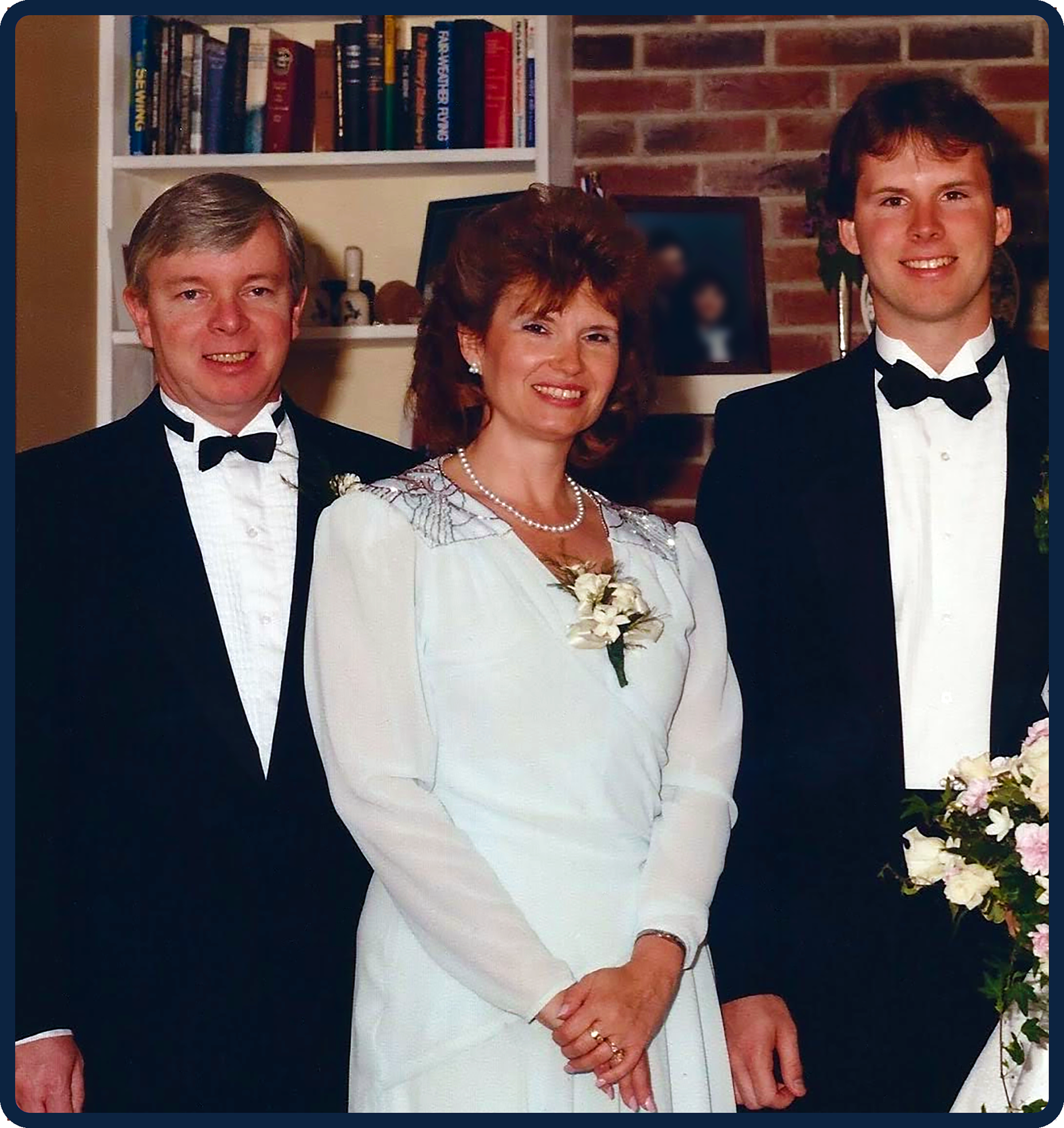 Wedding in Plattsburgh, 1985