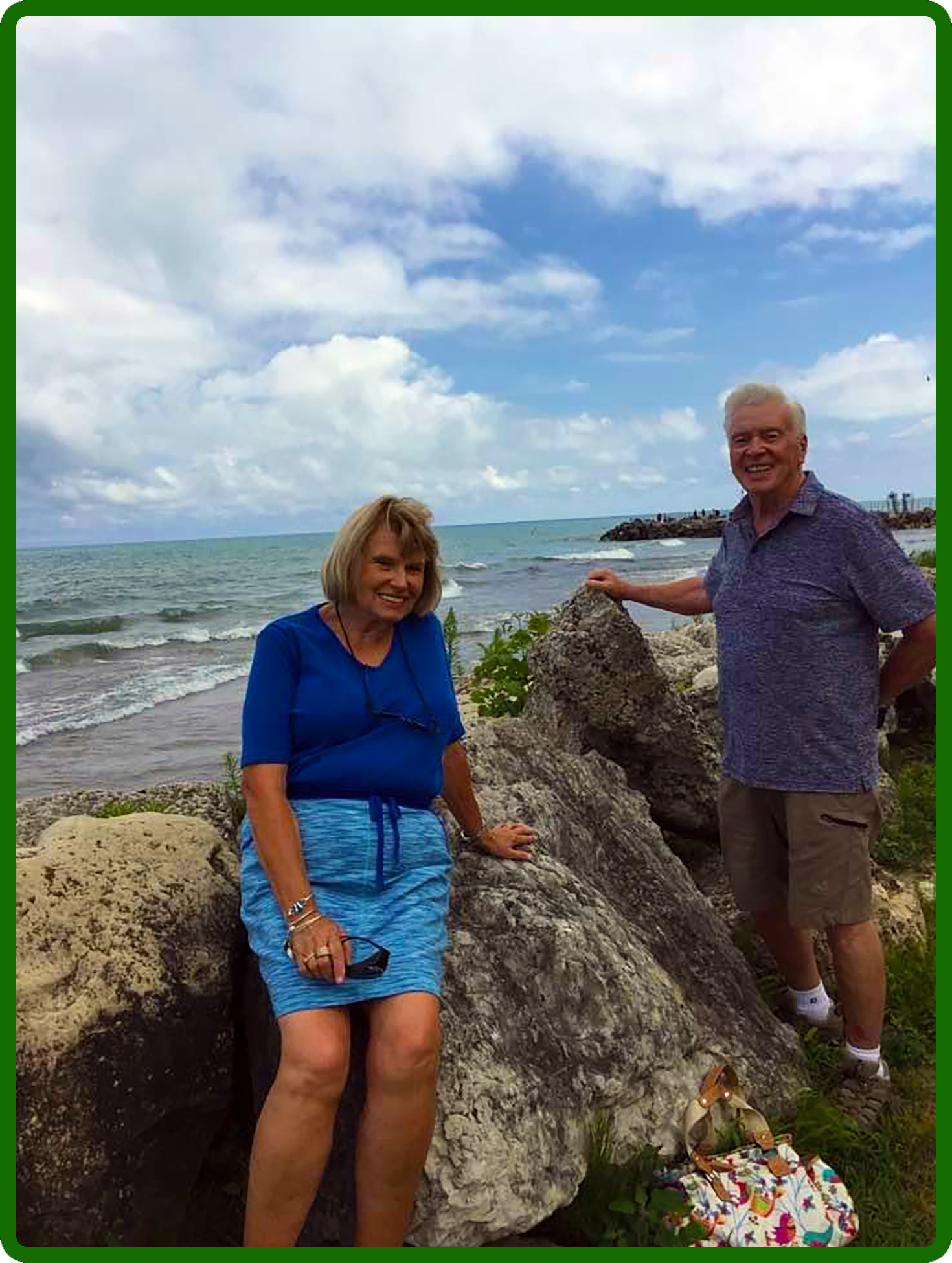 Mom and Bill in Ireland