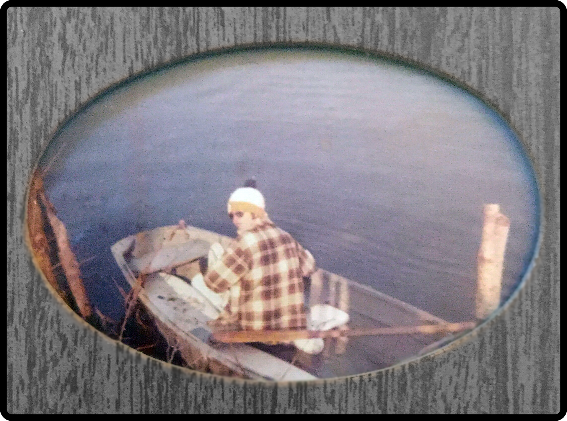 Donald in Rowboat