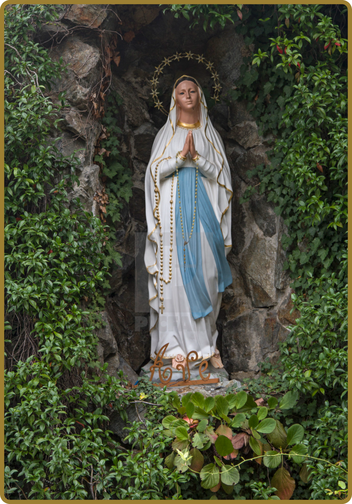 Grotto with Virgin Mary